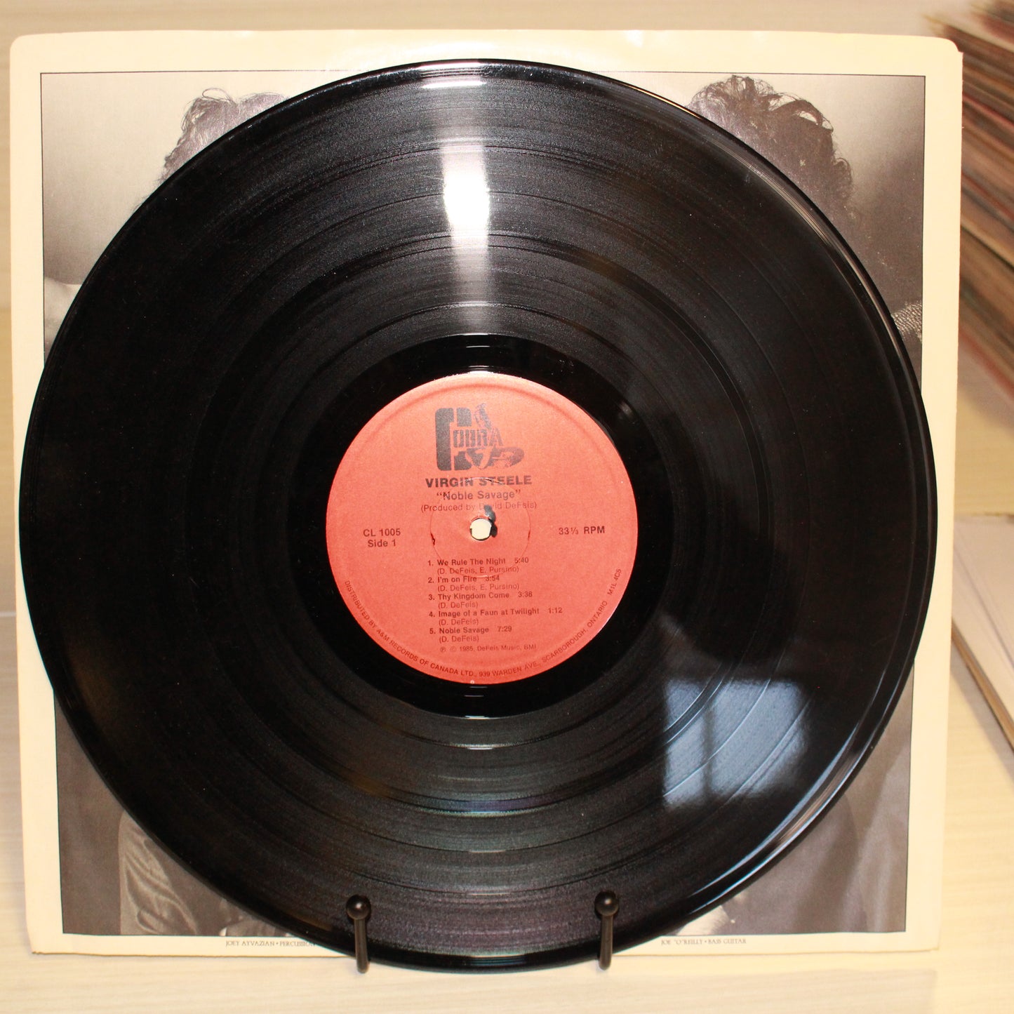 Virgin Steele : Noble Savage (LP,Album)
