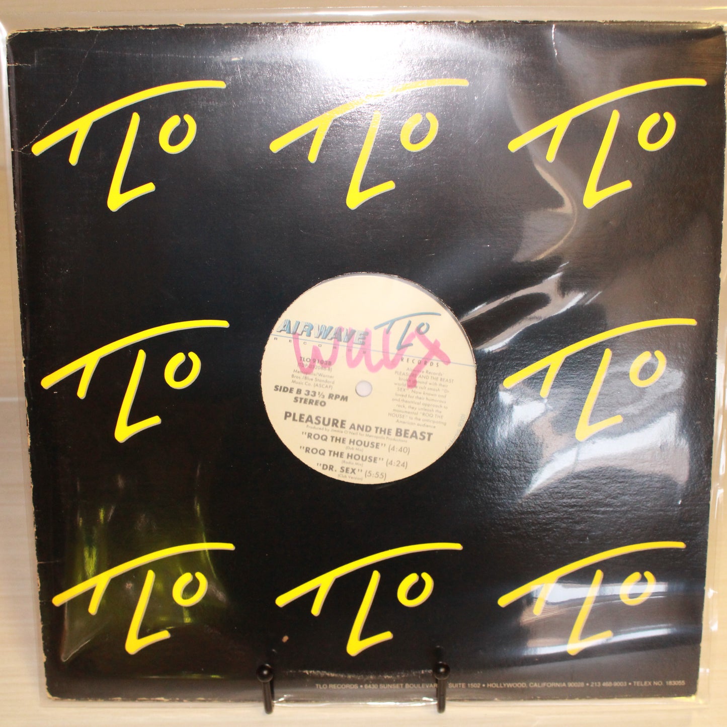 Pleasure And The Beast : Roq The House (12",33 ⅓ RPM,Single)