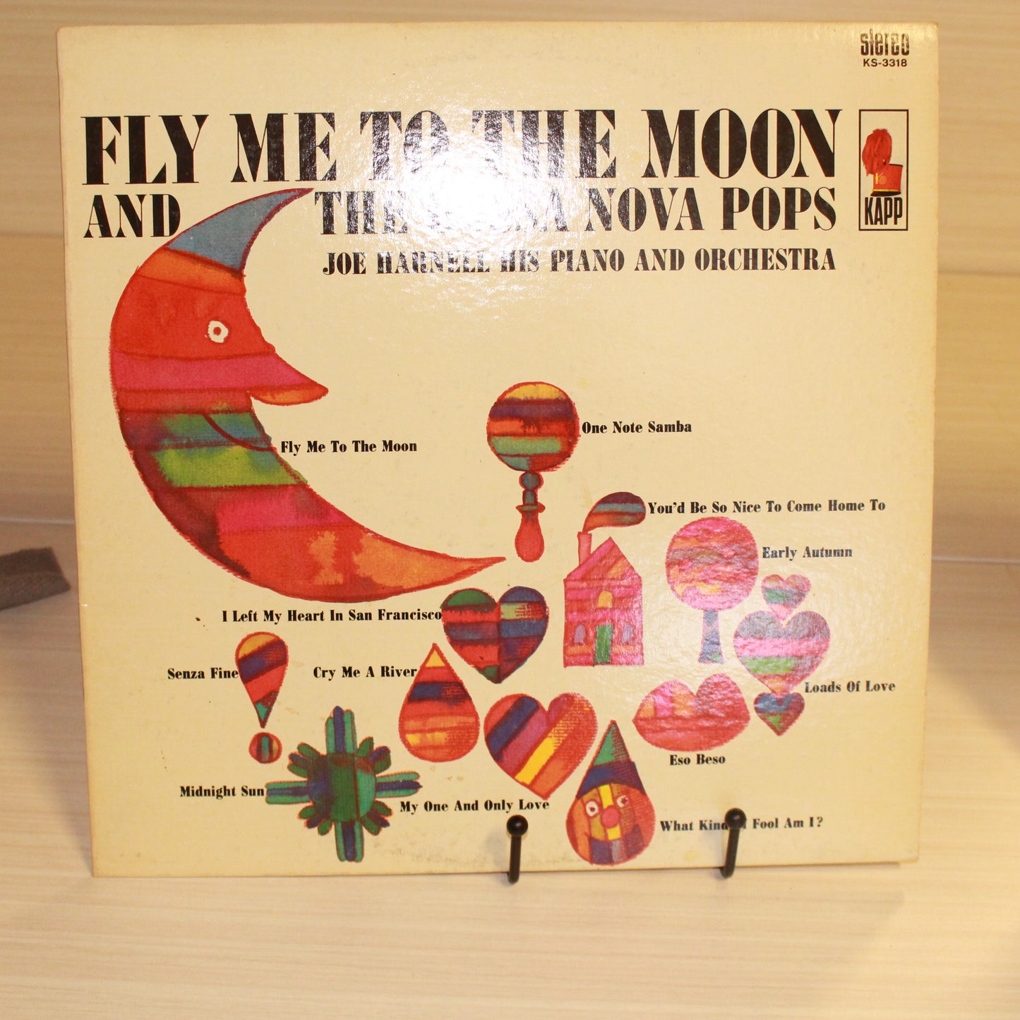 Joe Harnell & His Orchestra : Fly Me To The Moon And The Bossa Nova Pops (LP,Album,Stereo)