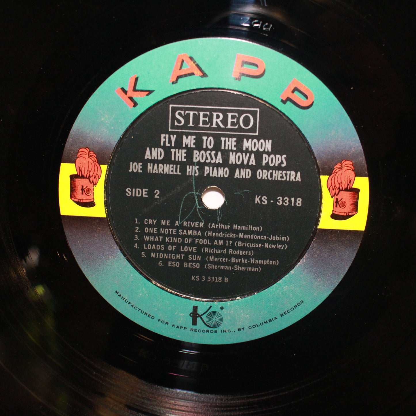 Joe Harnell & His Orchestra : Fly Me To The Moon And The Bossa Nova Pops (LP,Album,Stereo)