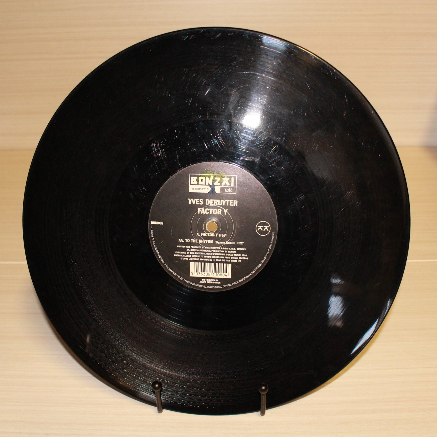 Yves Deruyter : Factor Y (12")