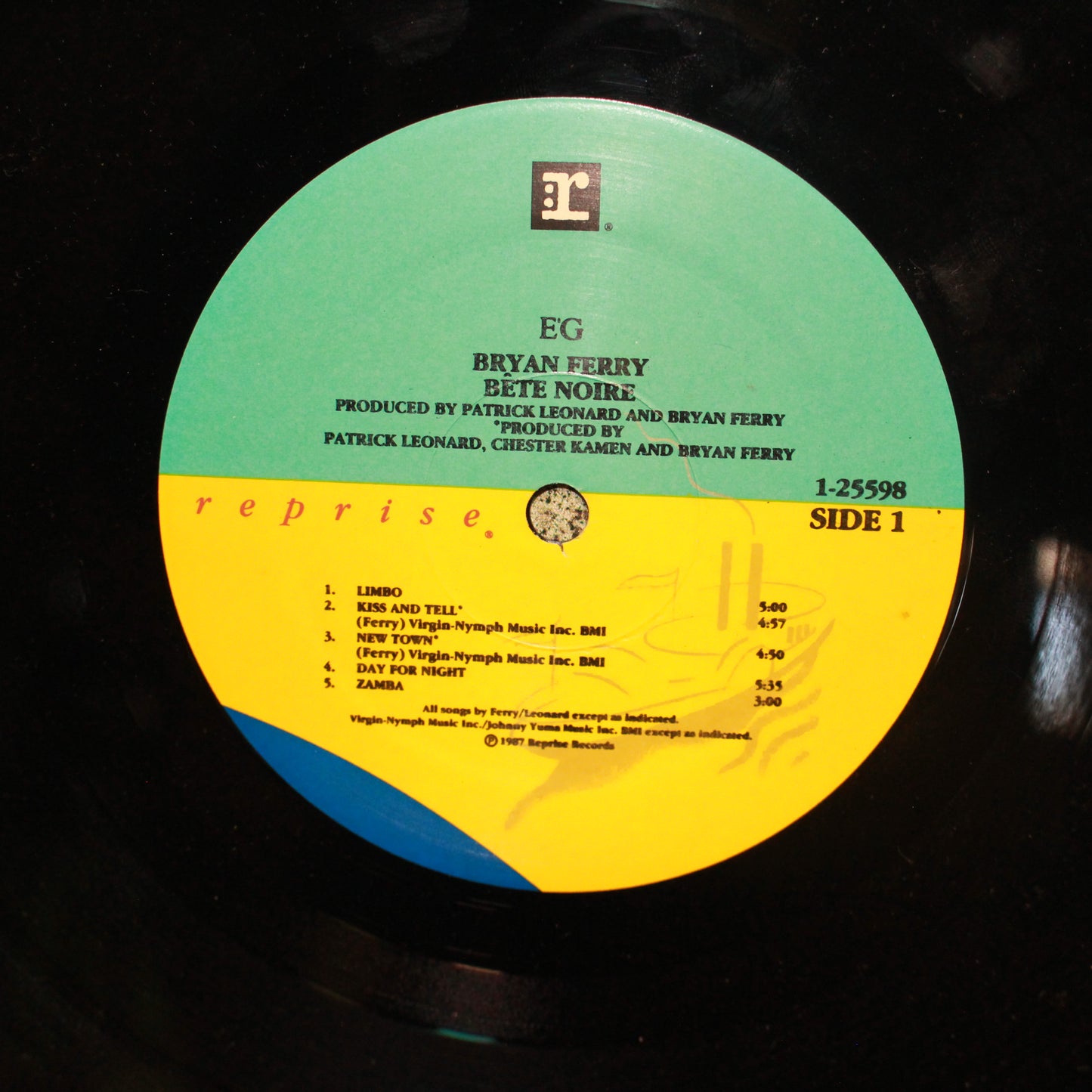 Bryan Ferry : Bête Noire (LP,Album,Stereo)