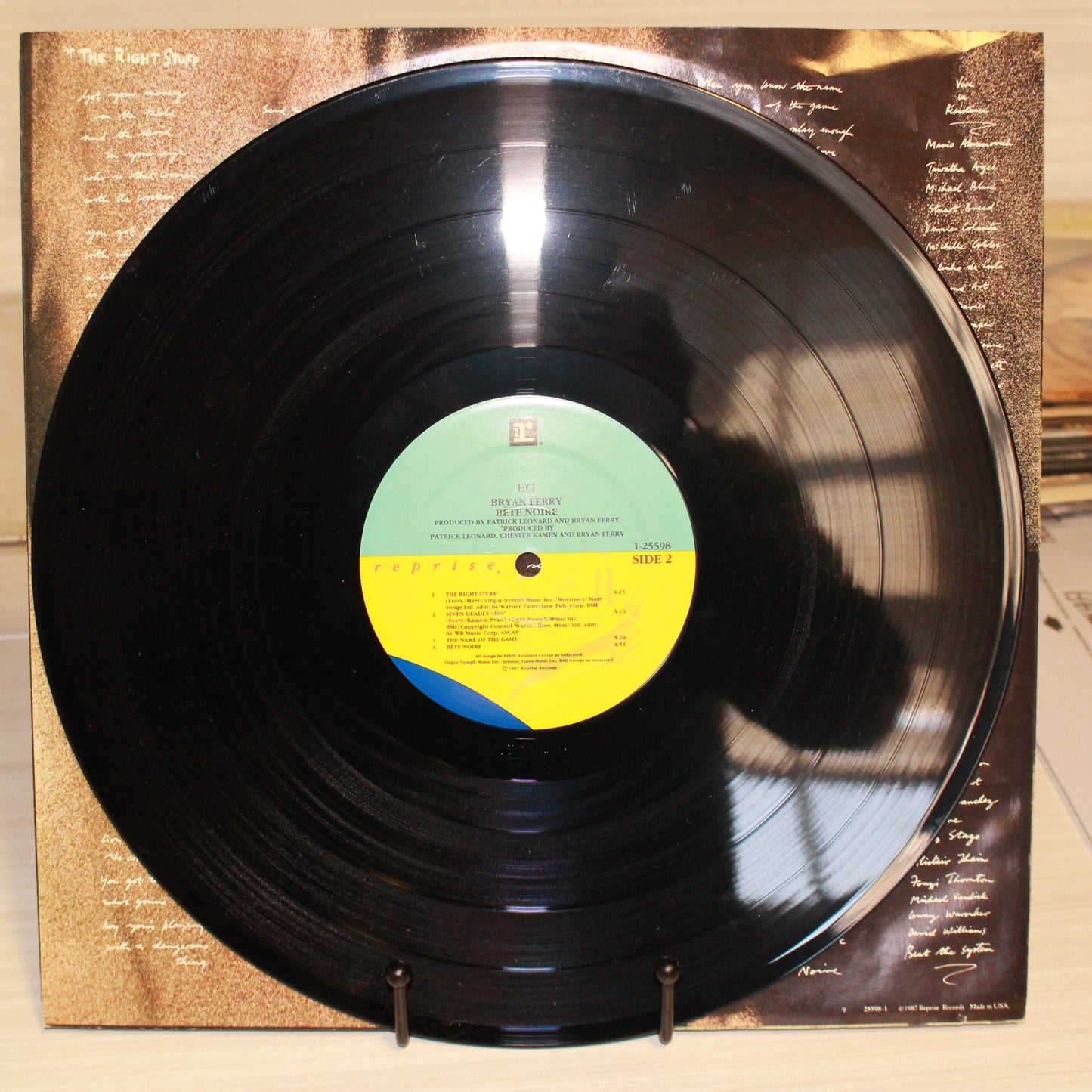 Bryan Ferry : Bête Noire (LP,Album,Stereo)