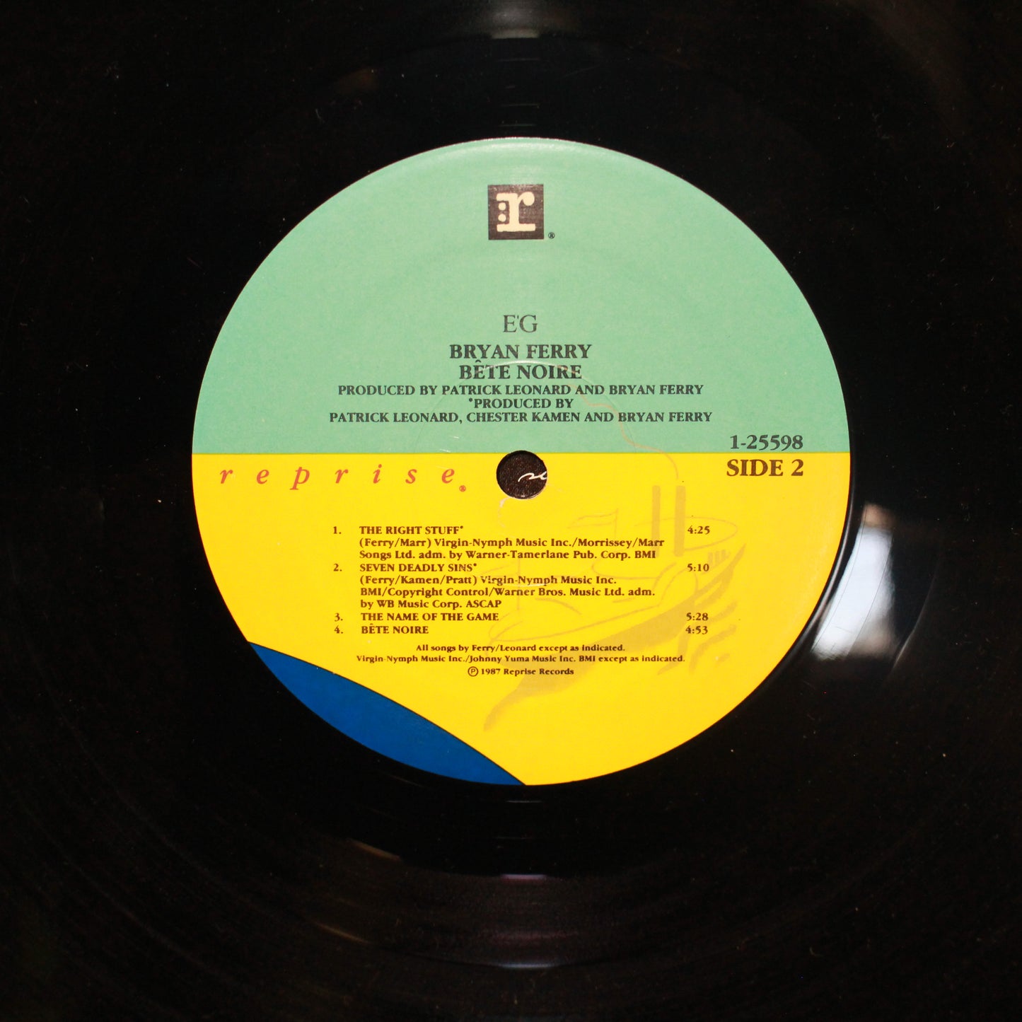 Bryan Ferry : Bête Noire (LP,Album,Stereo)