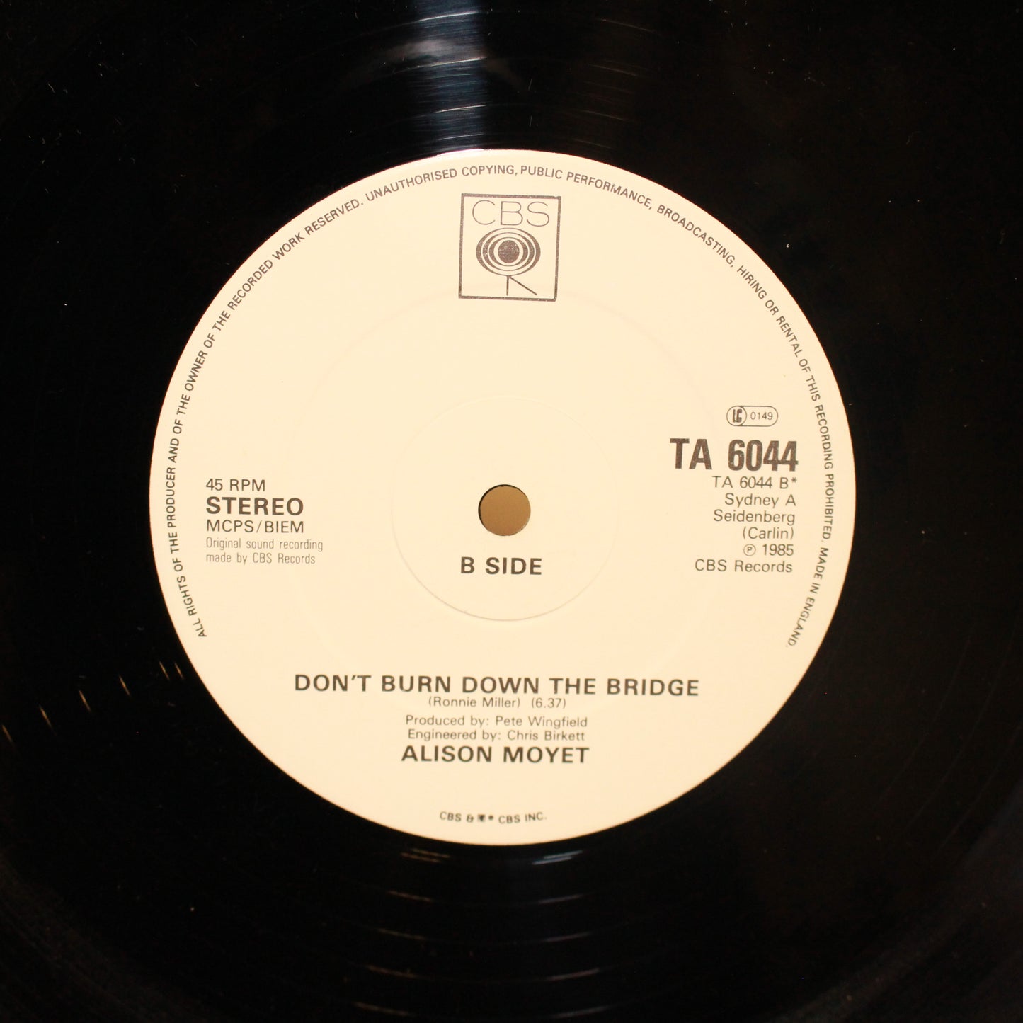 Alison Moyet : That Ole Devil Called Love (12",45 RPM,Single)
