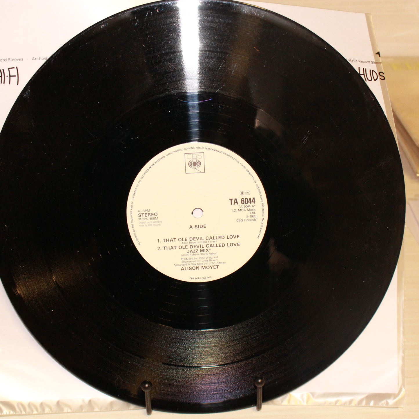 Alison Moyet : That Ole Devil Called Love (12",45 RPM,Single)