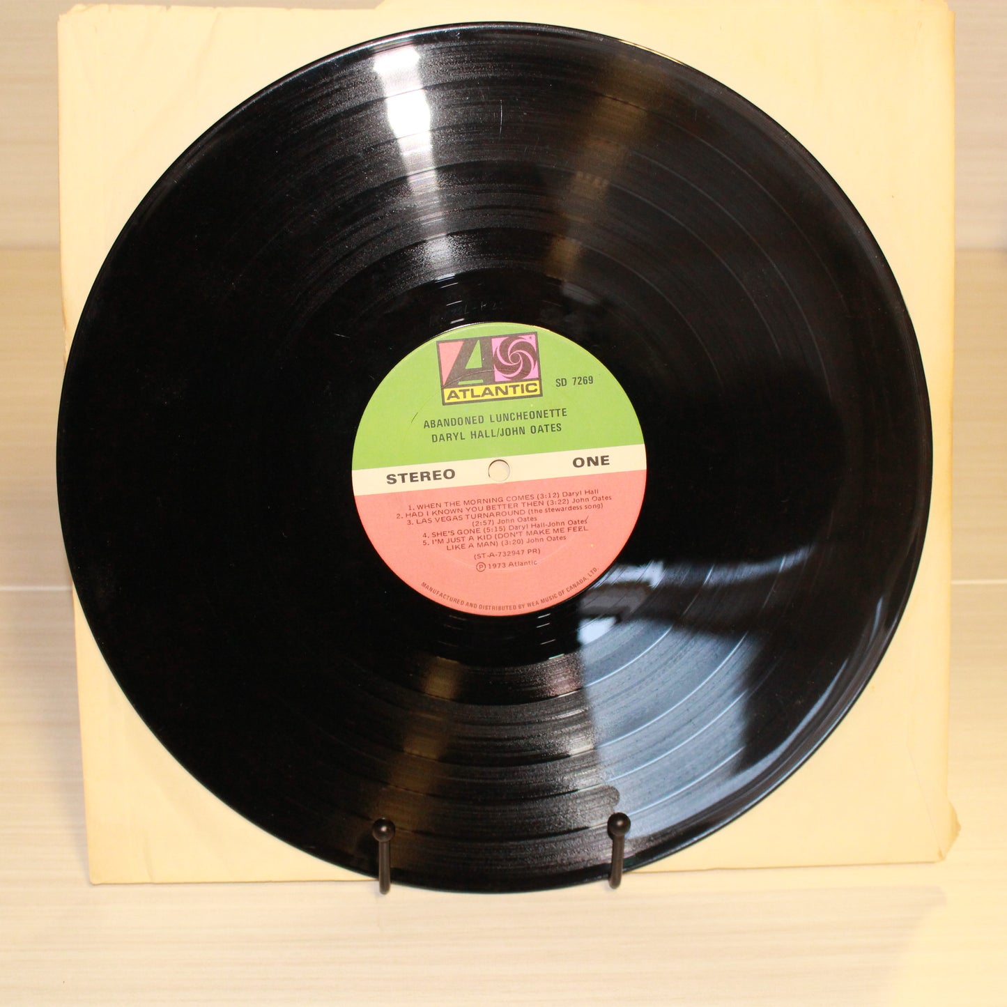 Daryl Hall & John Oates : Abandoned Luncheonette (LP,Album)