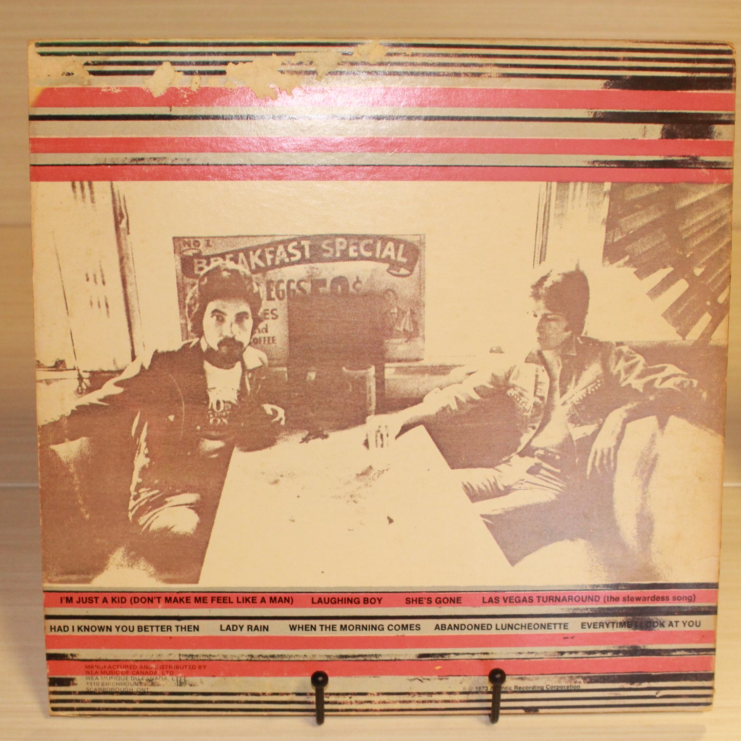 Daryl Hall & John Oates : Abandoned Luncheonette (LP,Album)