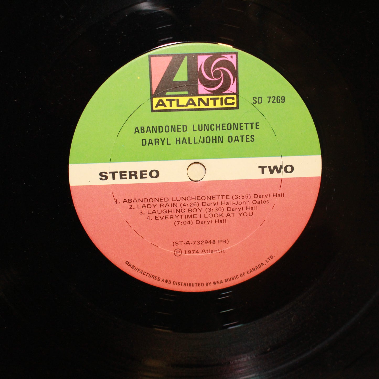 Daryl Hall & John Oates : Abandoned Luncheonette (LP,Album)