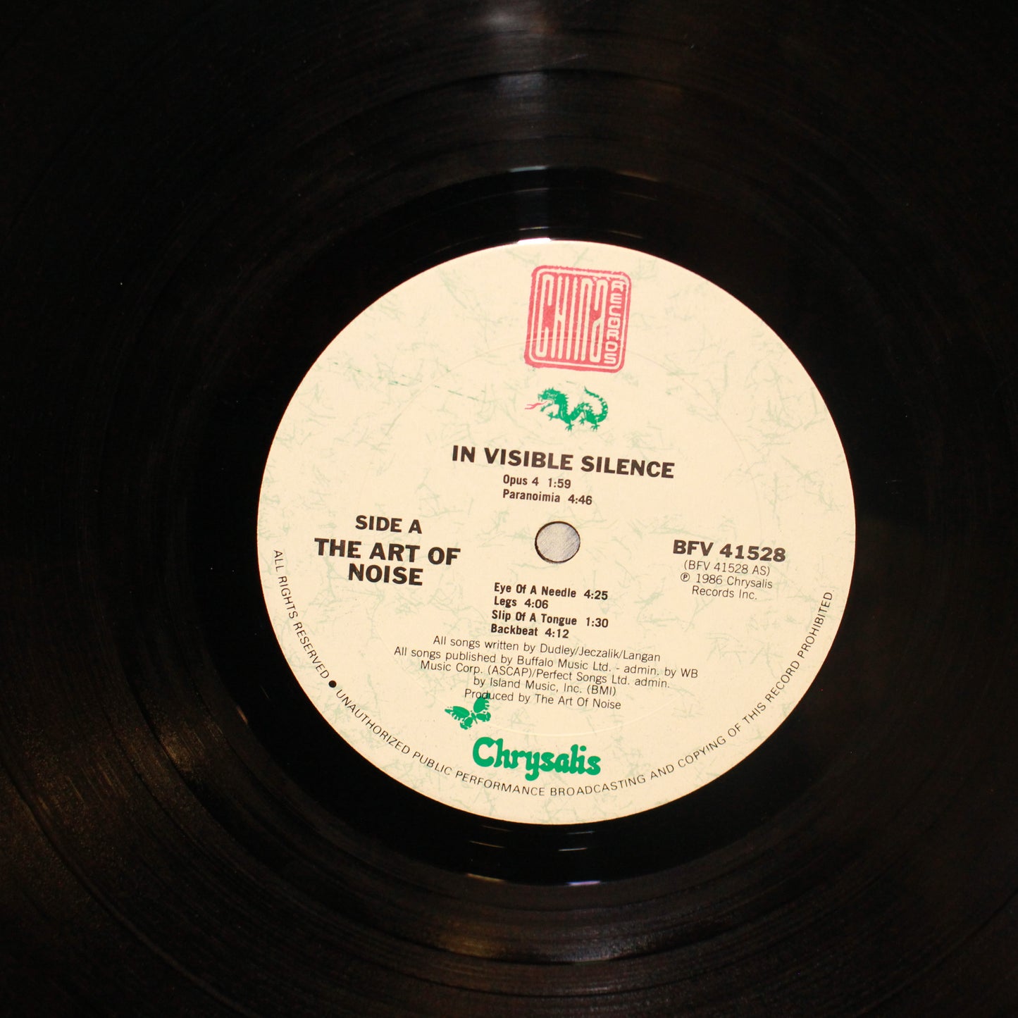 Art Of Noise, The : In Visible Silence (LP,Album)