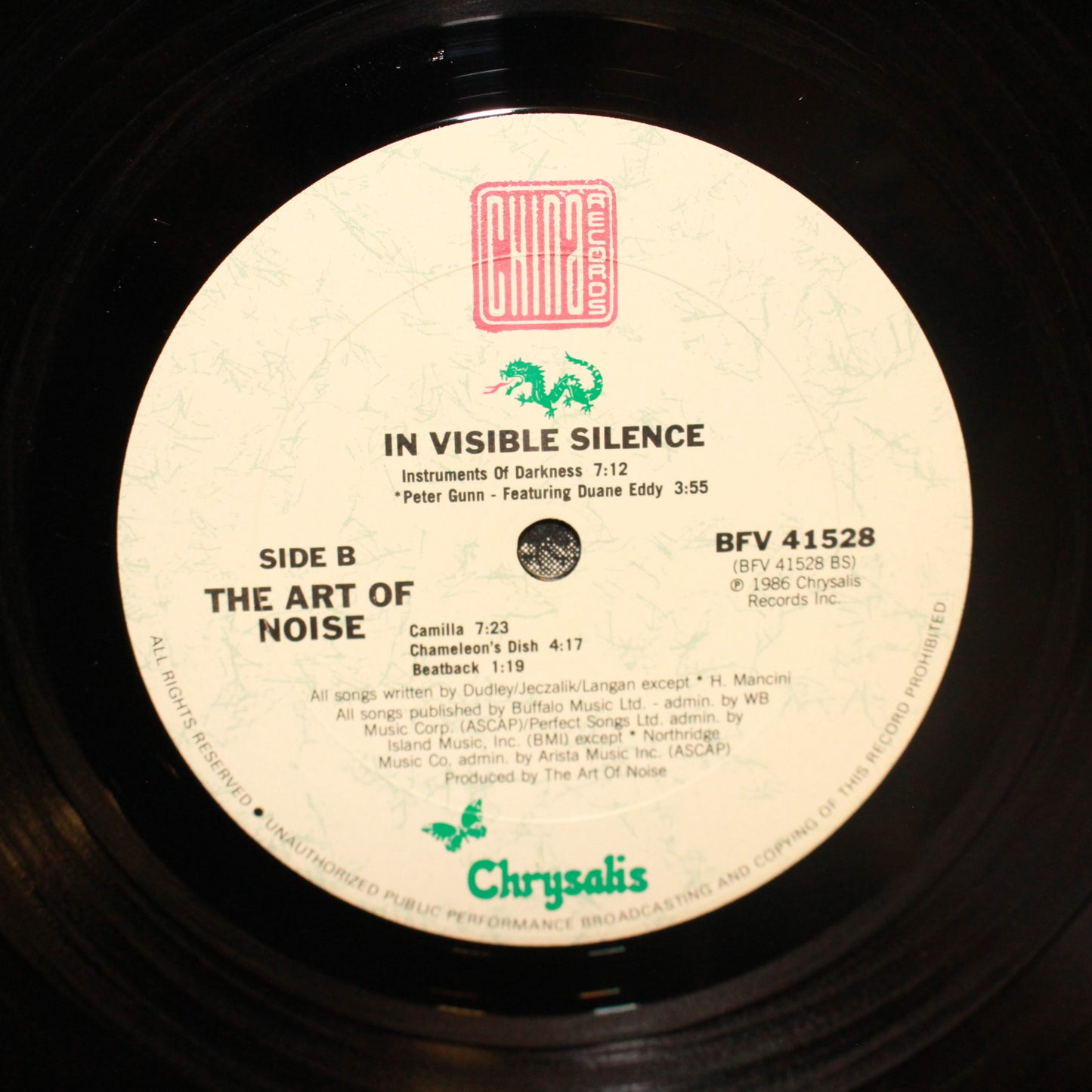 Art Of Noise, The : In Visible Silence (LP,Album)
