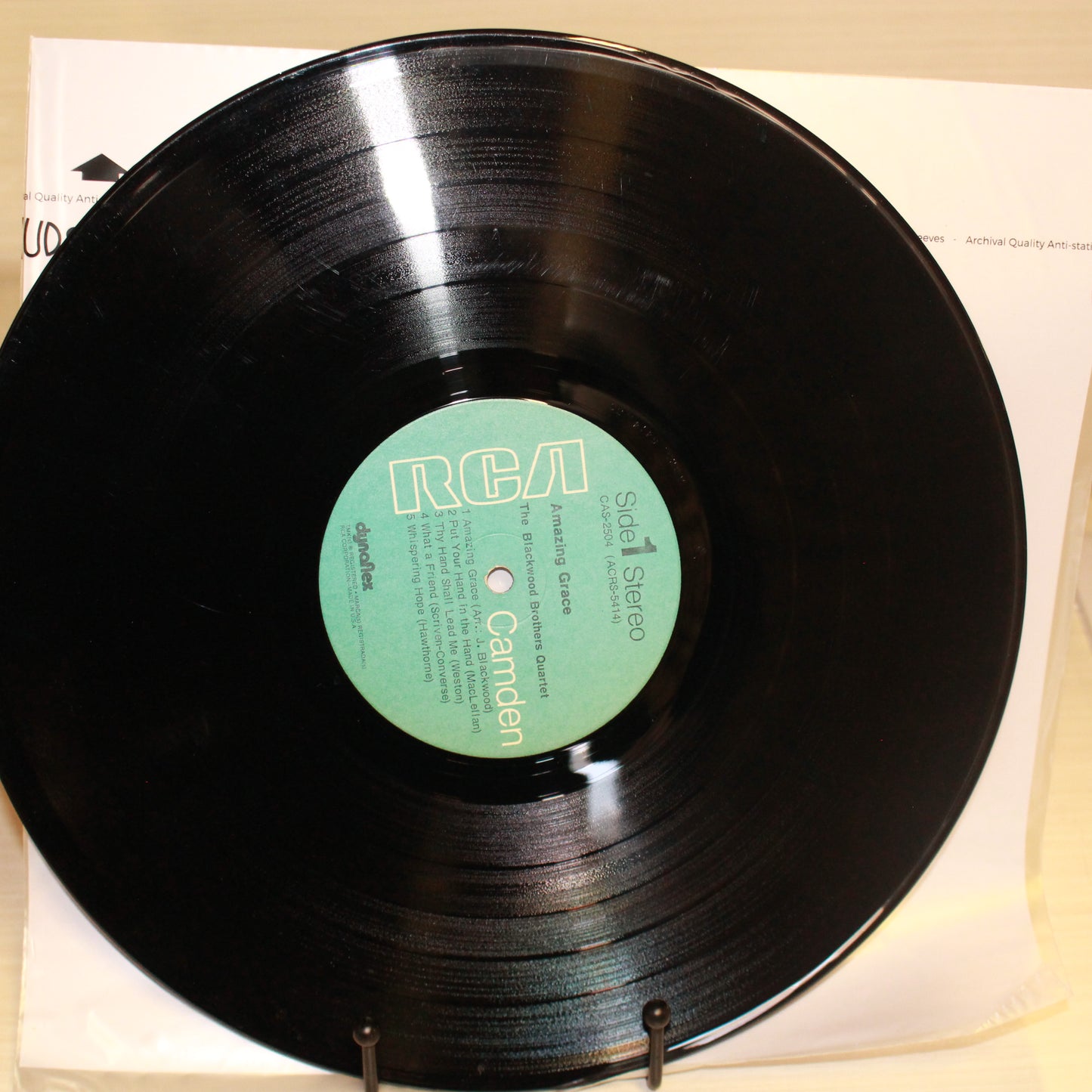 Blackwood Brothers Quartet, The : Amazing Grace (LP,Repress)
