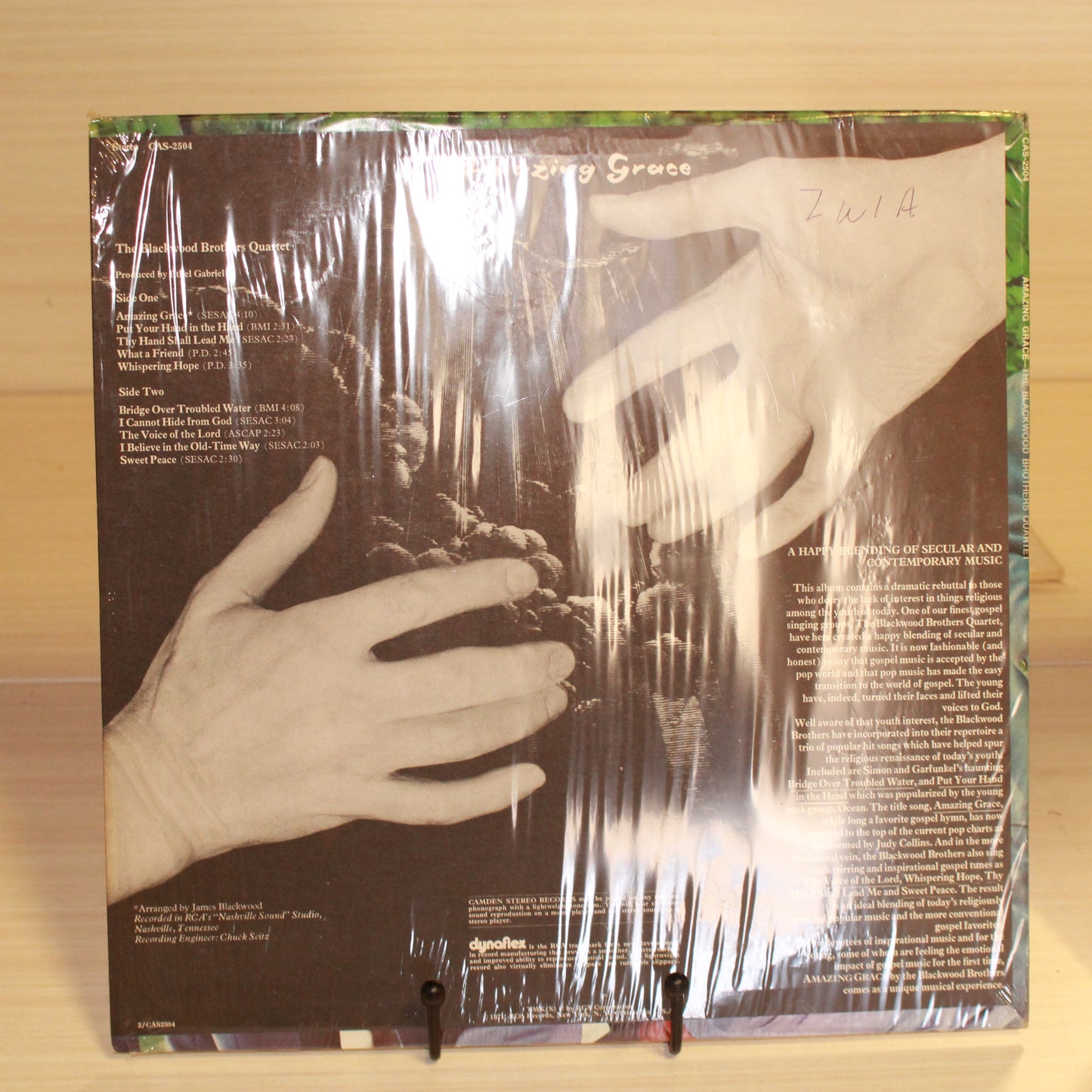 Blackwood Brothers Quartet, The : Amazing Grace (LP,Repress)