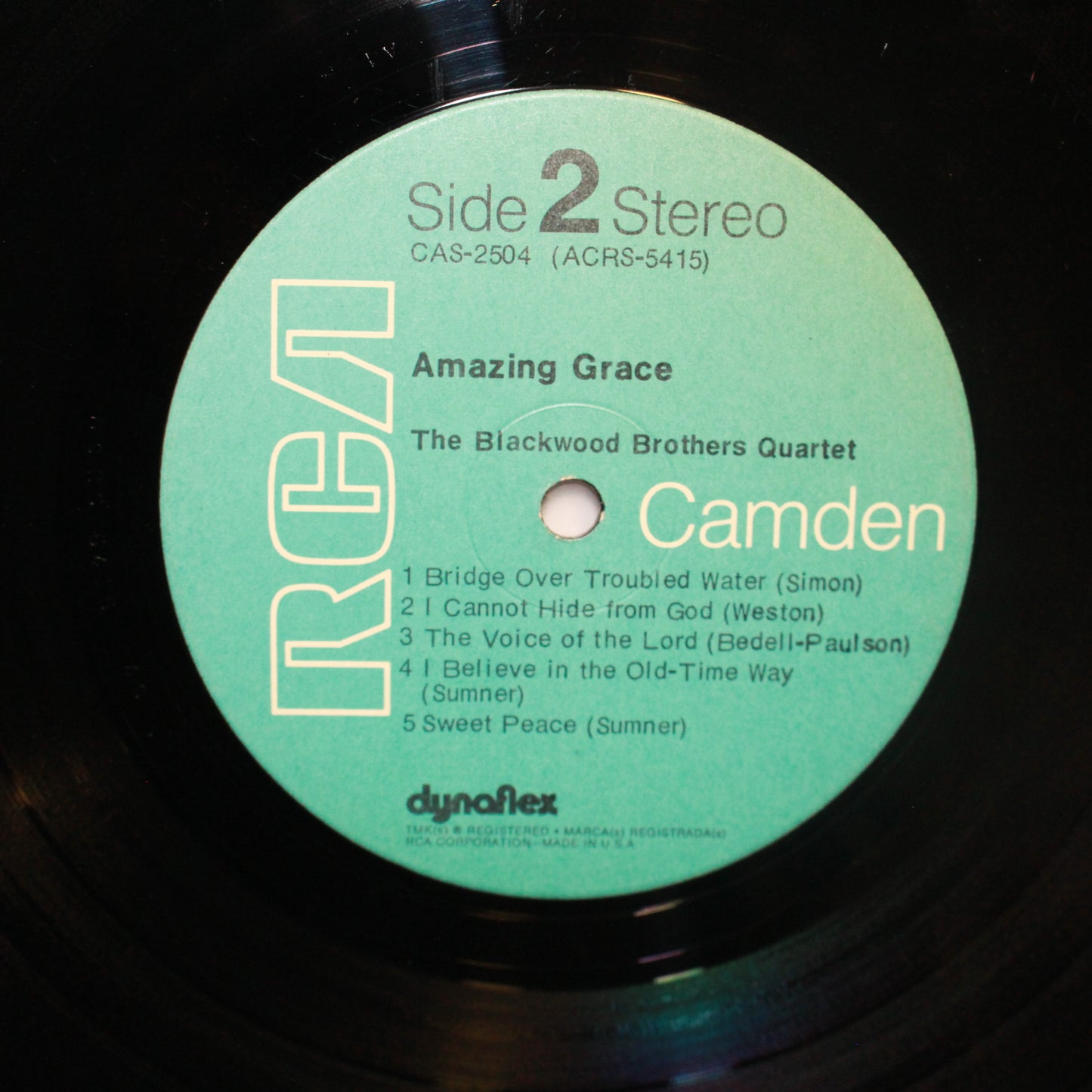 Blackwood Brothers Quartet, The : Amazing Grace (LP,Repress)