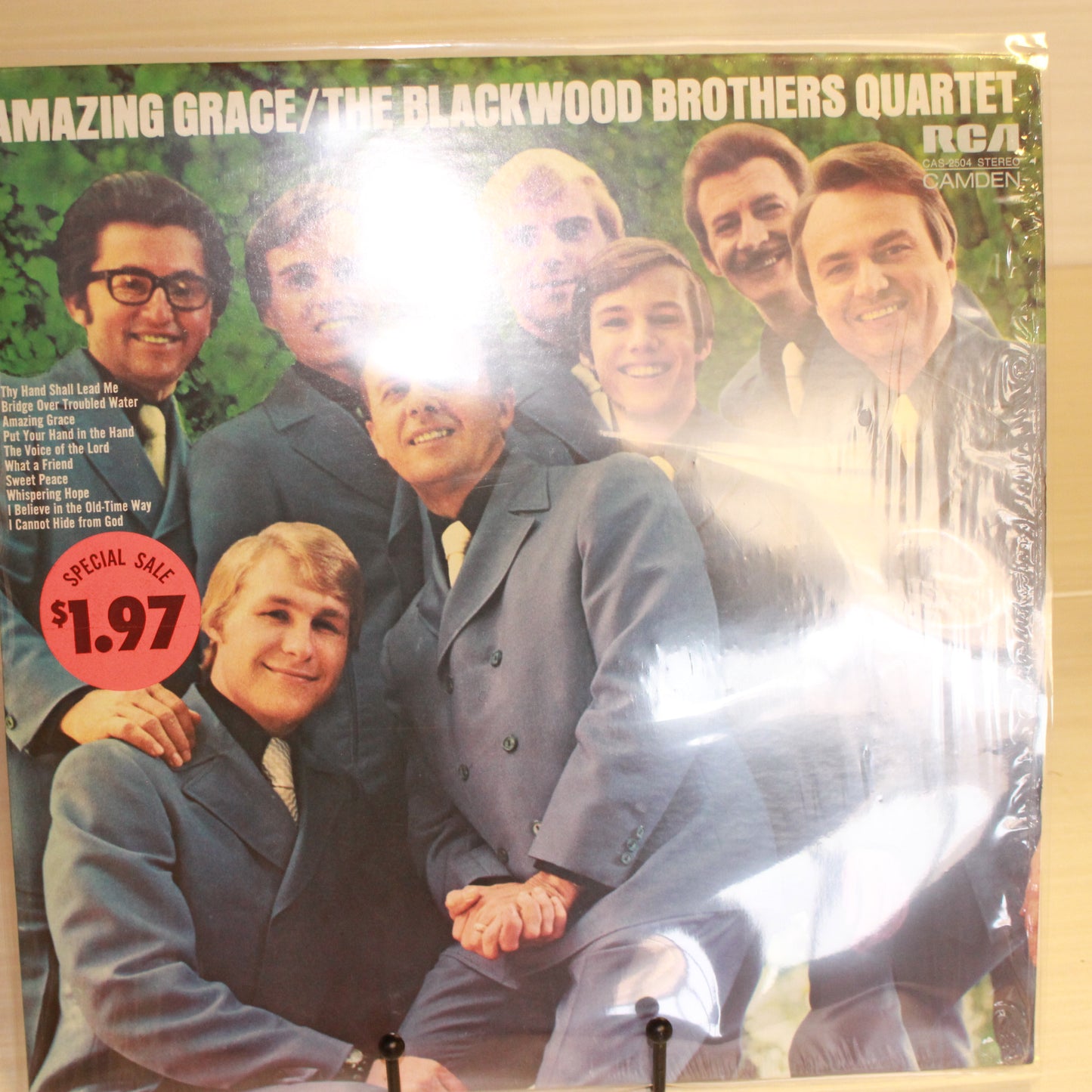 Blackwood Brothers Quartet, The : Amazing Grace (LP,Repress)