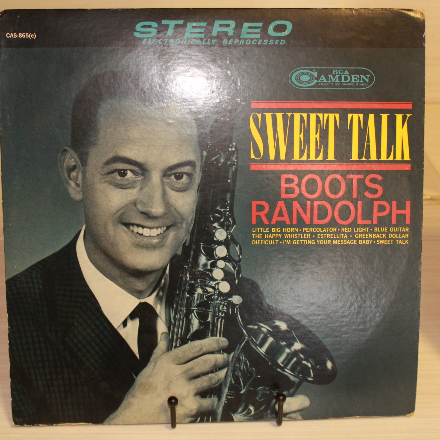 Boots Randolph : Sweet Talk (LP,Album,Stereo)