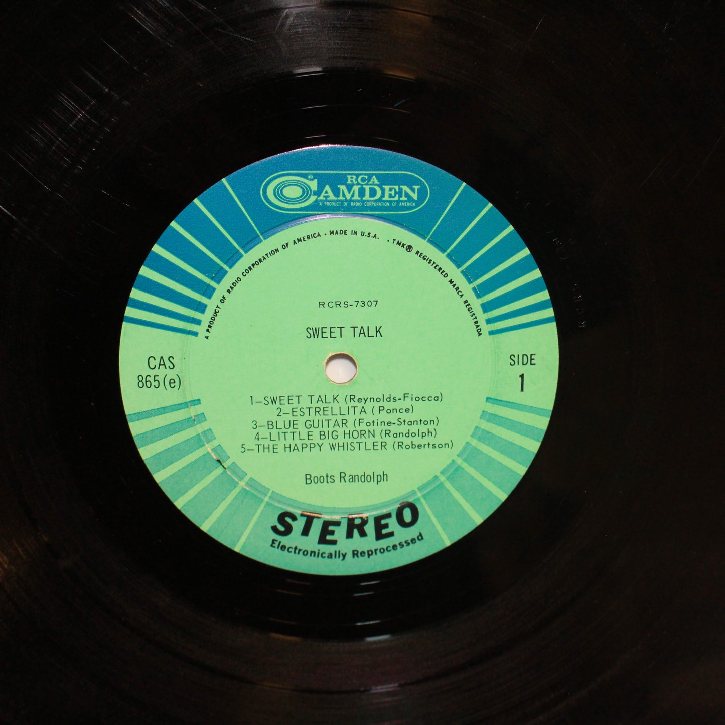 Boots Randolph : Sweet Talk (LP,Album,Stereo)