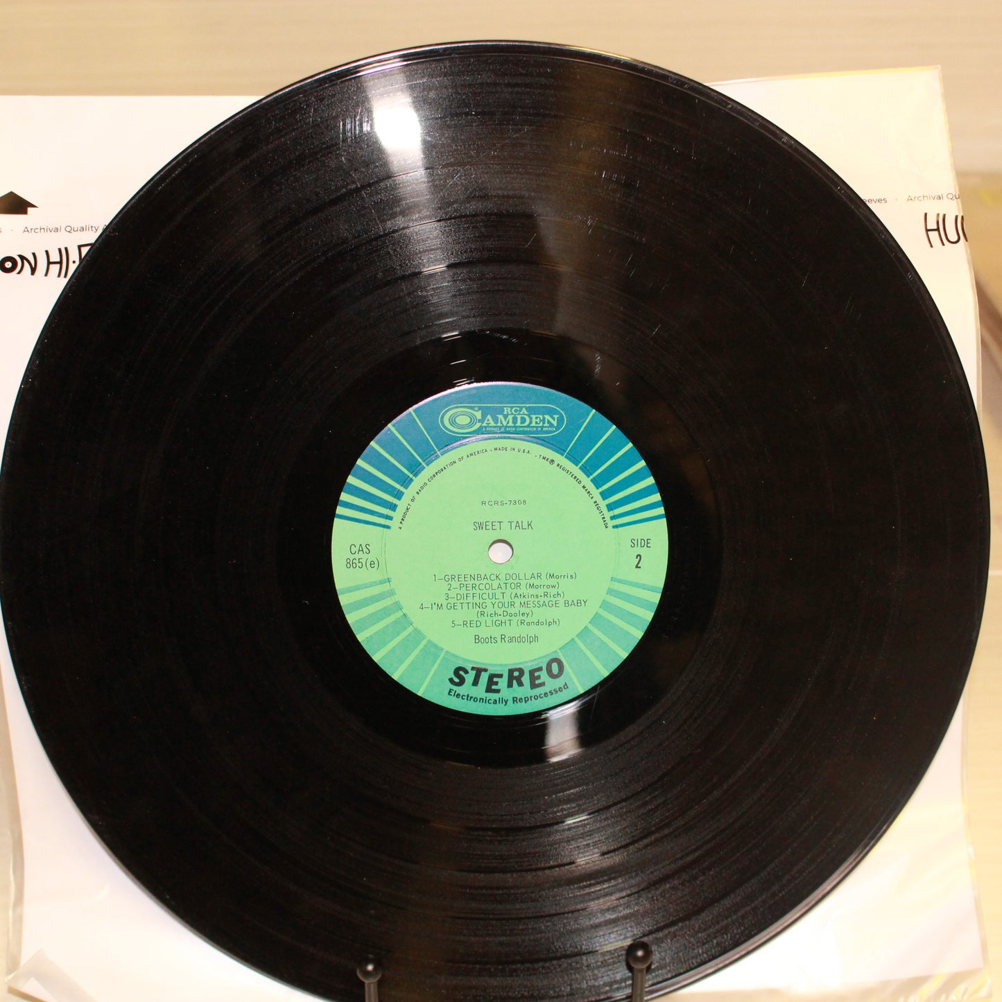 Boots Randolph : Sweet Talk (LP,Album,Stereo)
