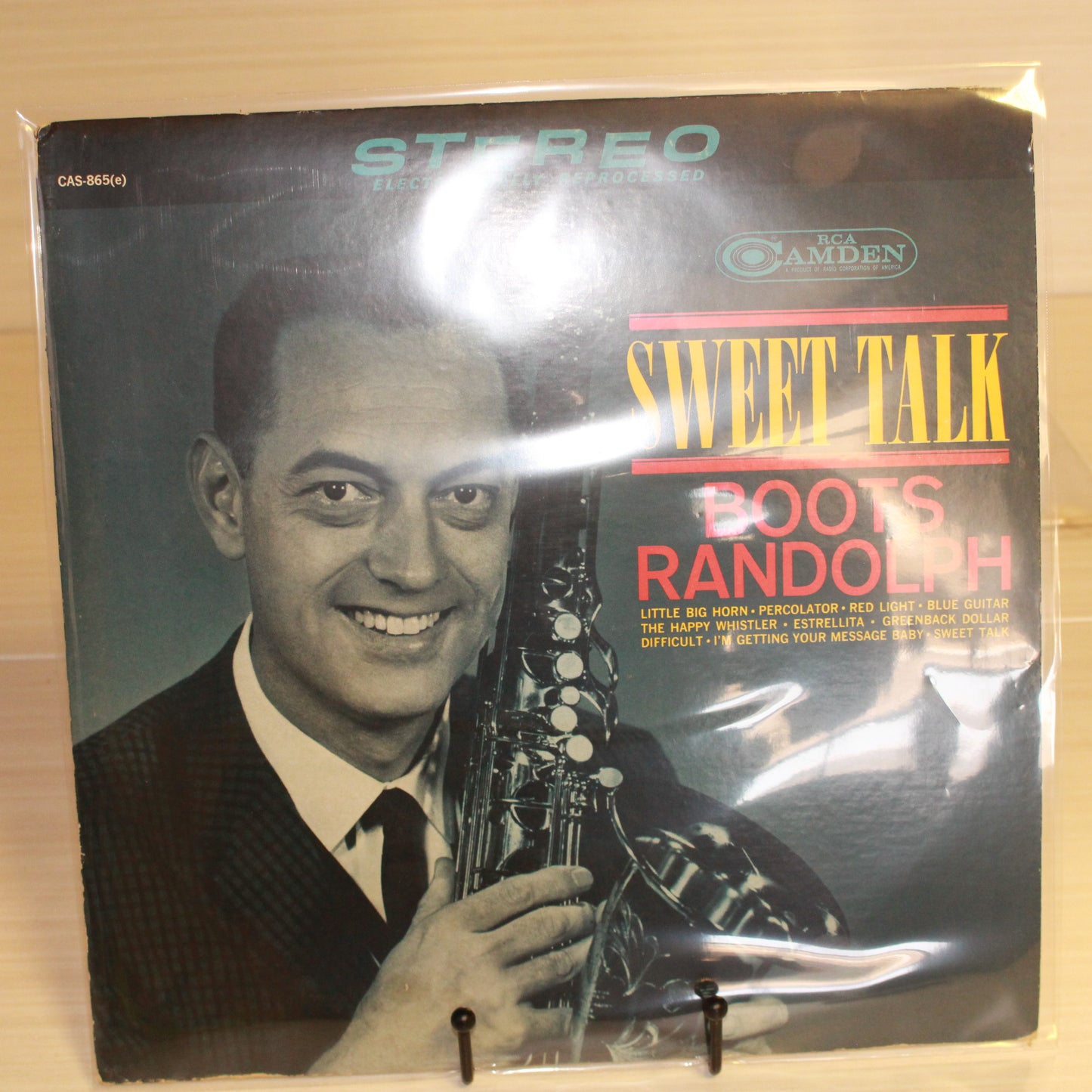 Boots Randolph : Sweet Talk (LP,Album,Stereo)
