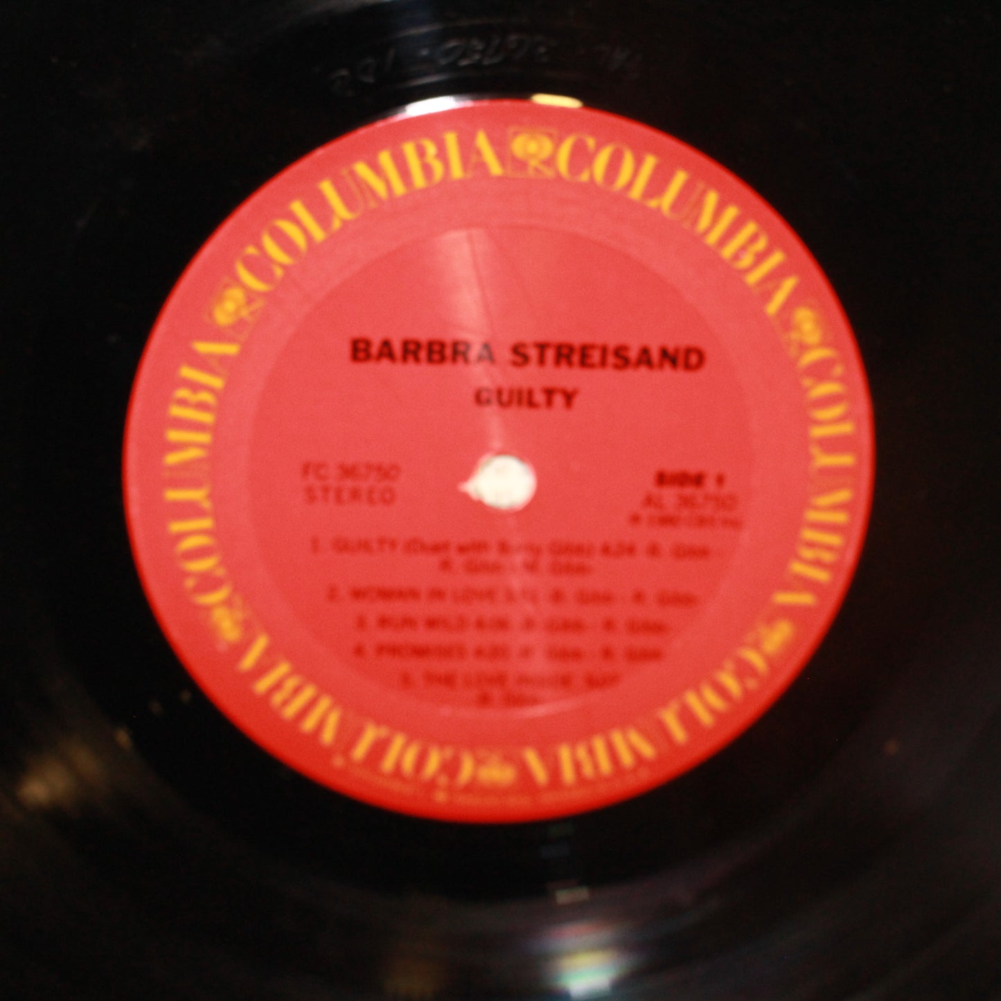 Barbra Streisand : Guilty (LP,Album)