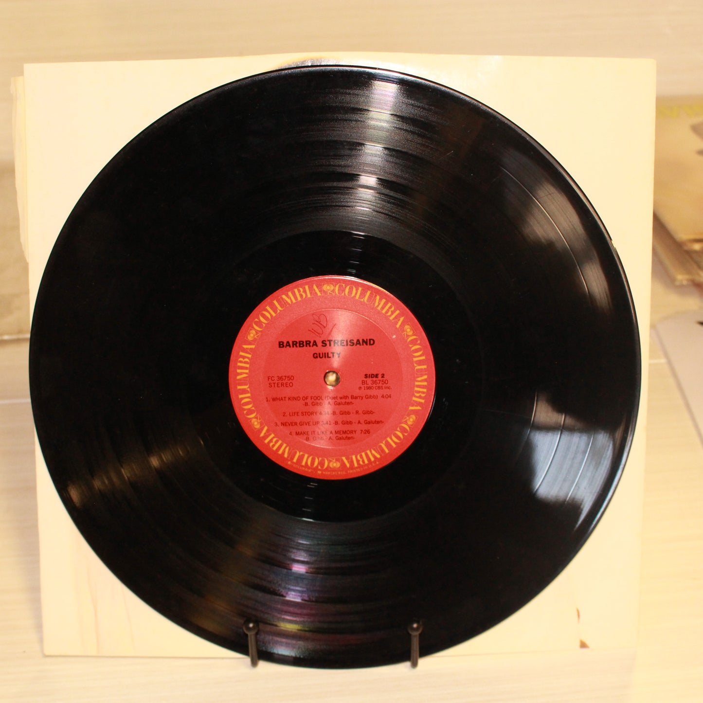 Barbra Streisand : Guilty (LP,Album)