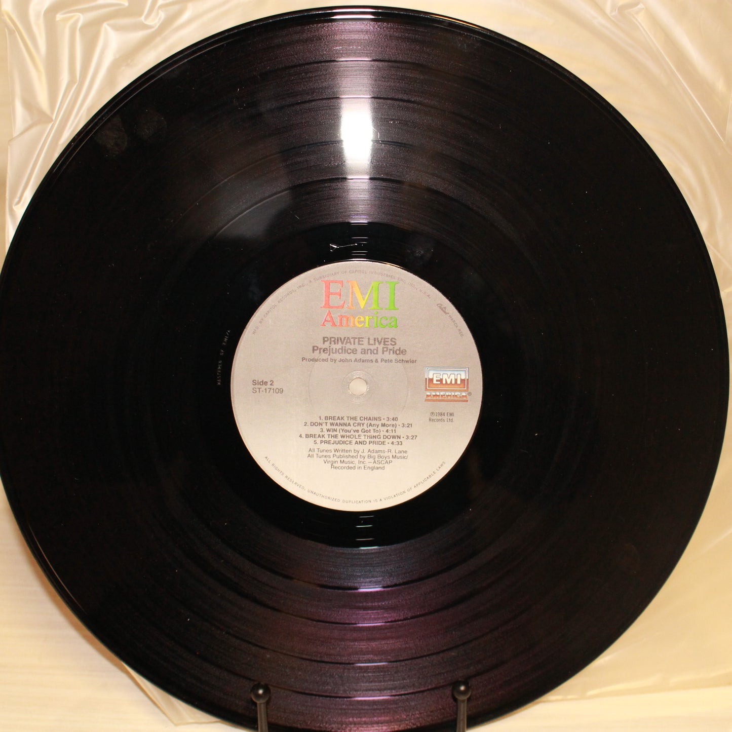 Private Lives : Prejudice And Pride (LP,Album)