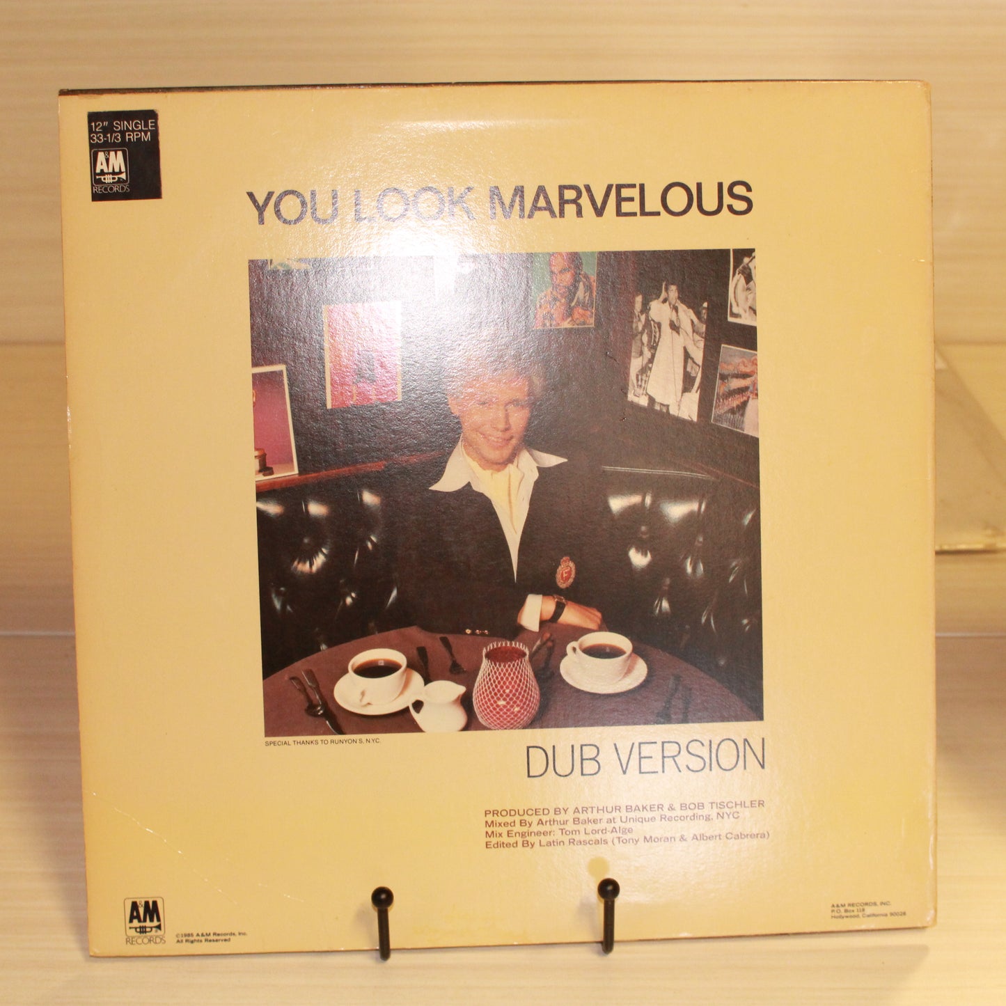 Billy Crystal : You Look Marvelous (12",33 ⅓ RPM,Stereo)