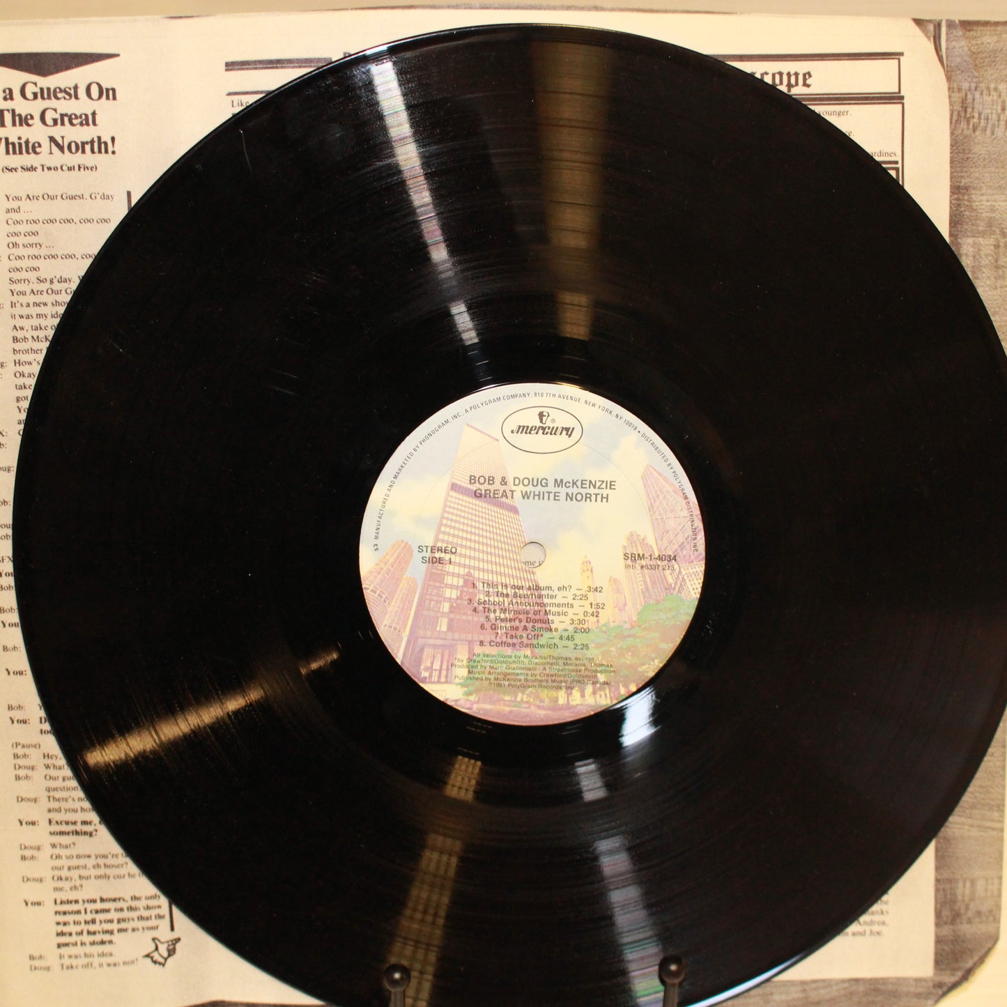 Bob & Doug McKenzie : Great White North (LP,Album)