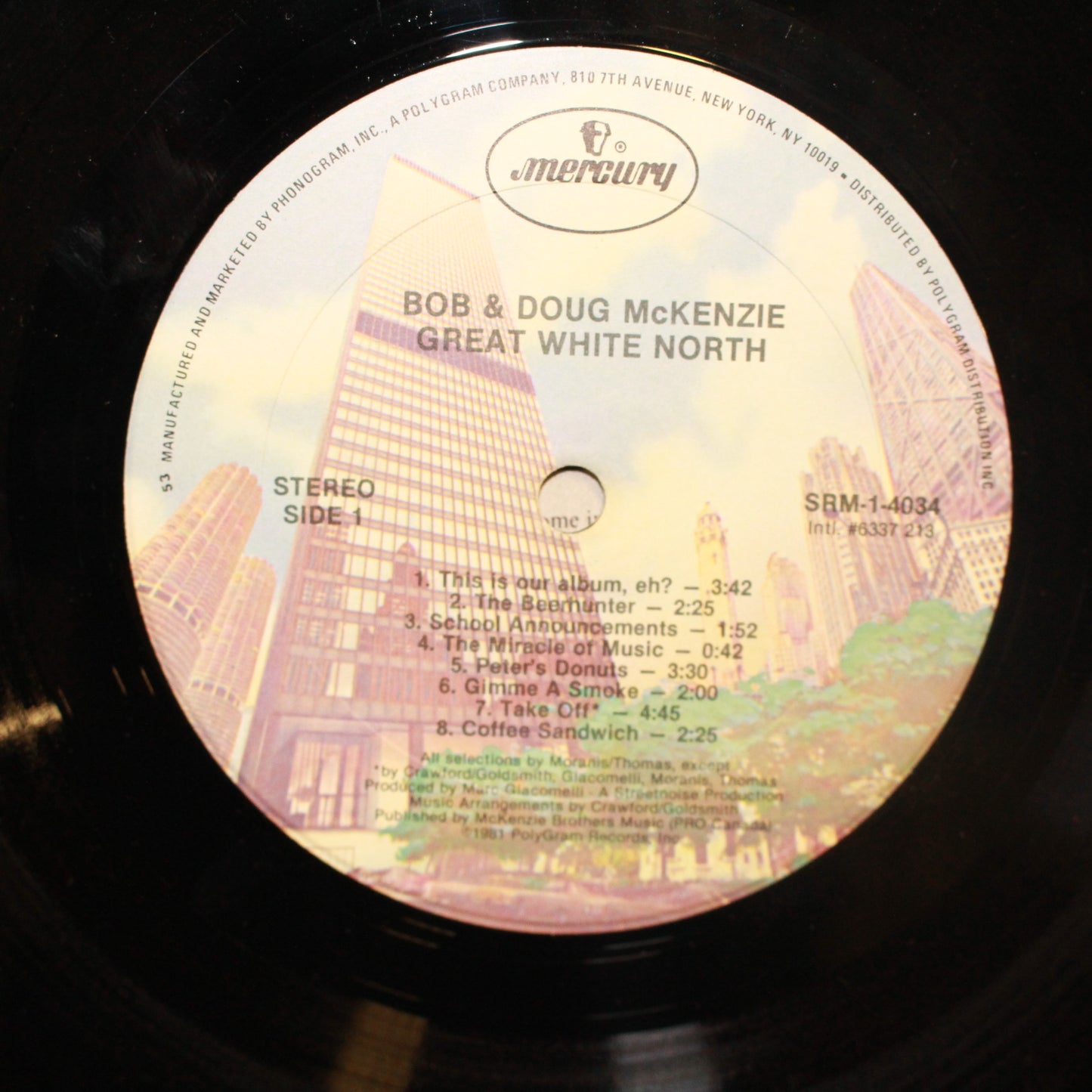 Bob & Doug McKenzie : Great White North (LP,Album)