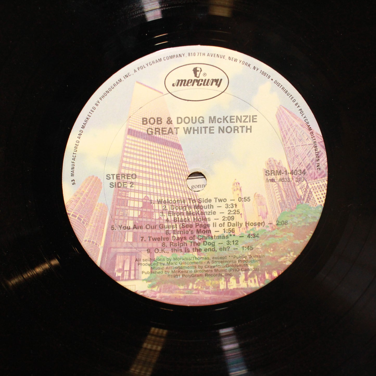 Bob & Doug McKenzie : Great White North (LP,Album)