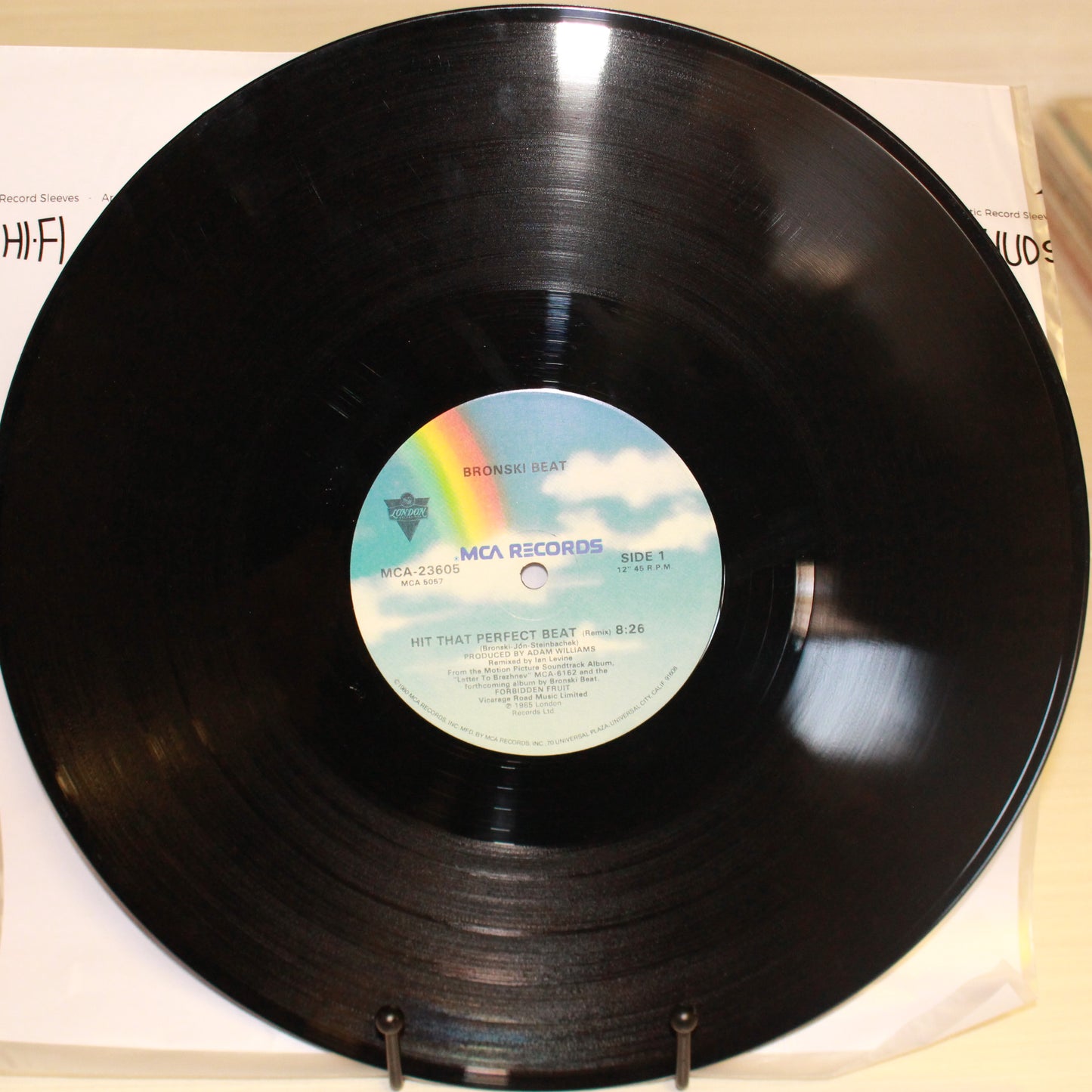 Bronski Beat : Hit That Perfect Beat (12" Version) (12",Single,45 RPM)