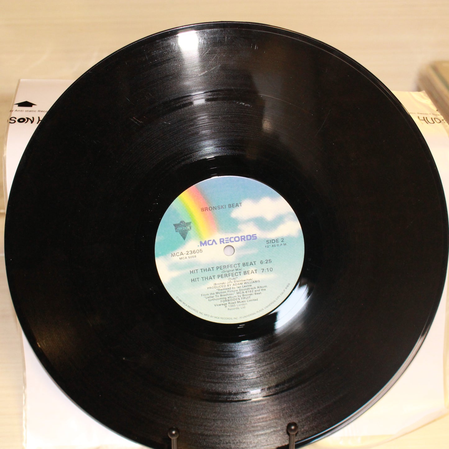 Bronski Beat : Hit That Perfect Beat (12" Version) (12",Single,45 RPM)