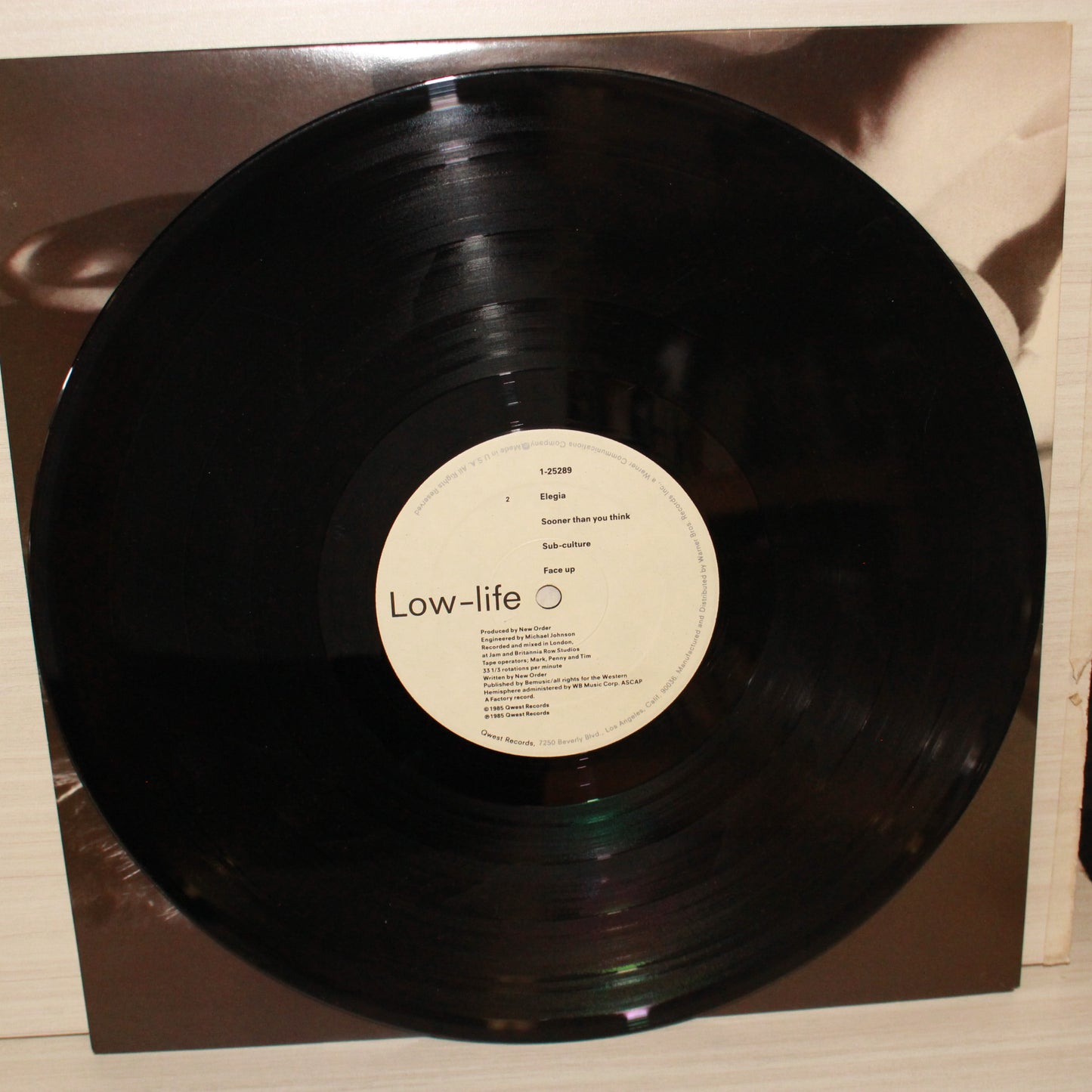 New Order : Low-life (LP,Album)