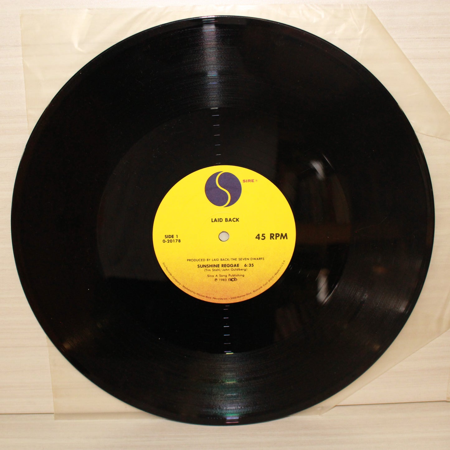 Laid Back : Sunshine Reggae / White Horse (12",45 RPM,Maxi-Single)