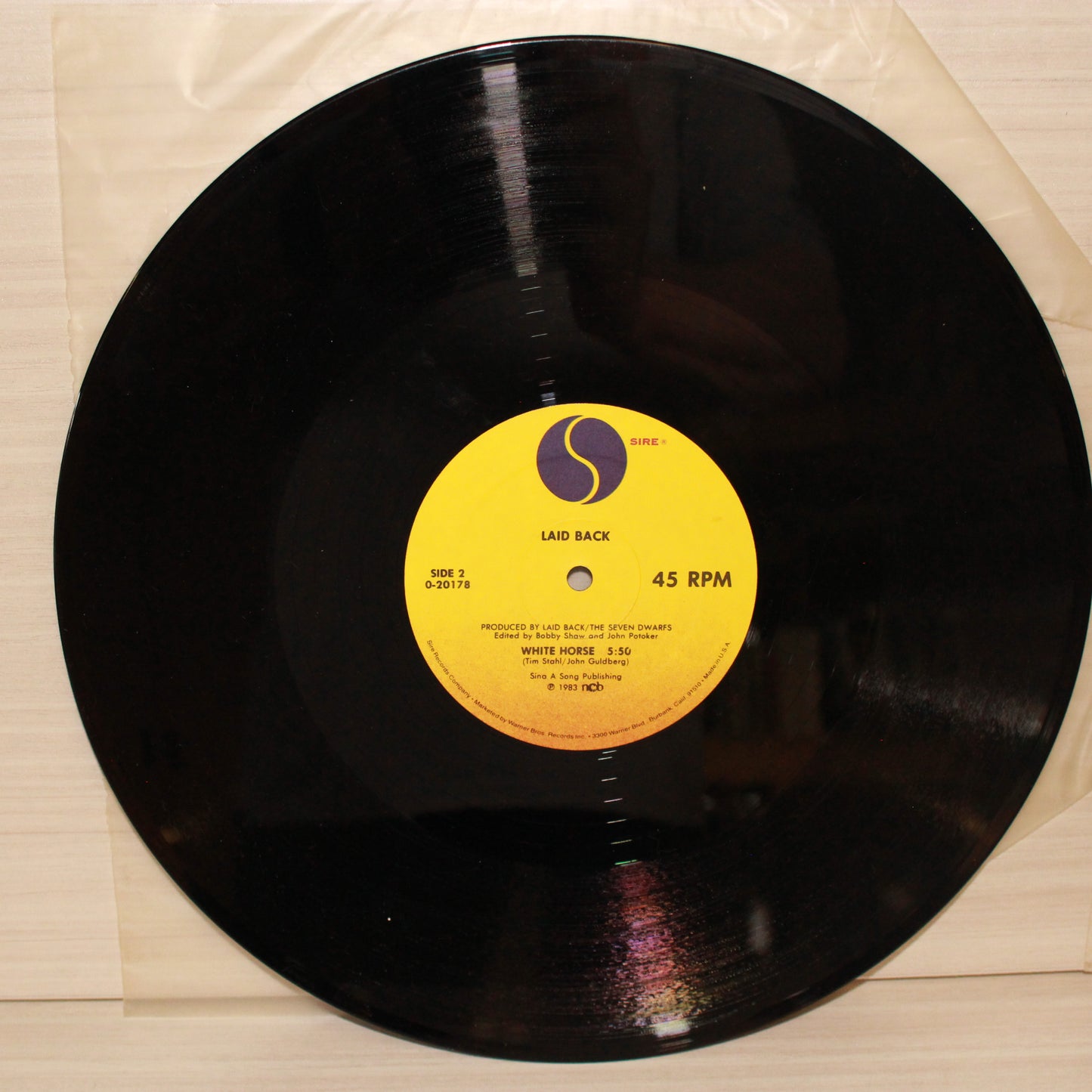 Laid Back : Sunshine Reggae / White Horse (12",45 RPM,Maxi-Single)