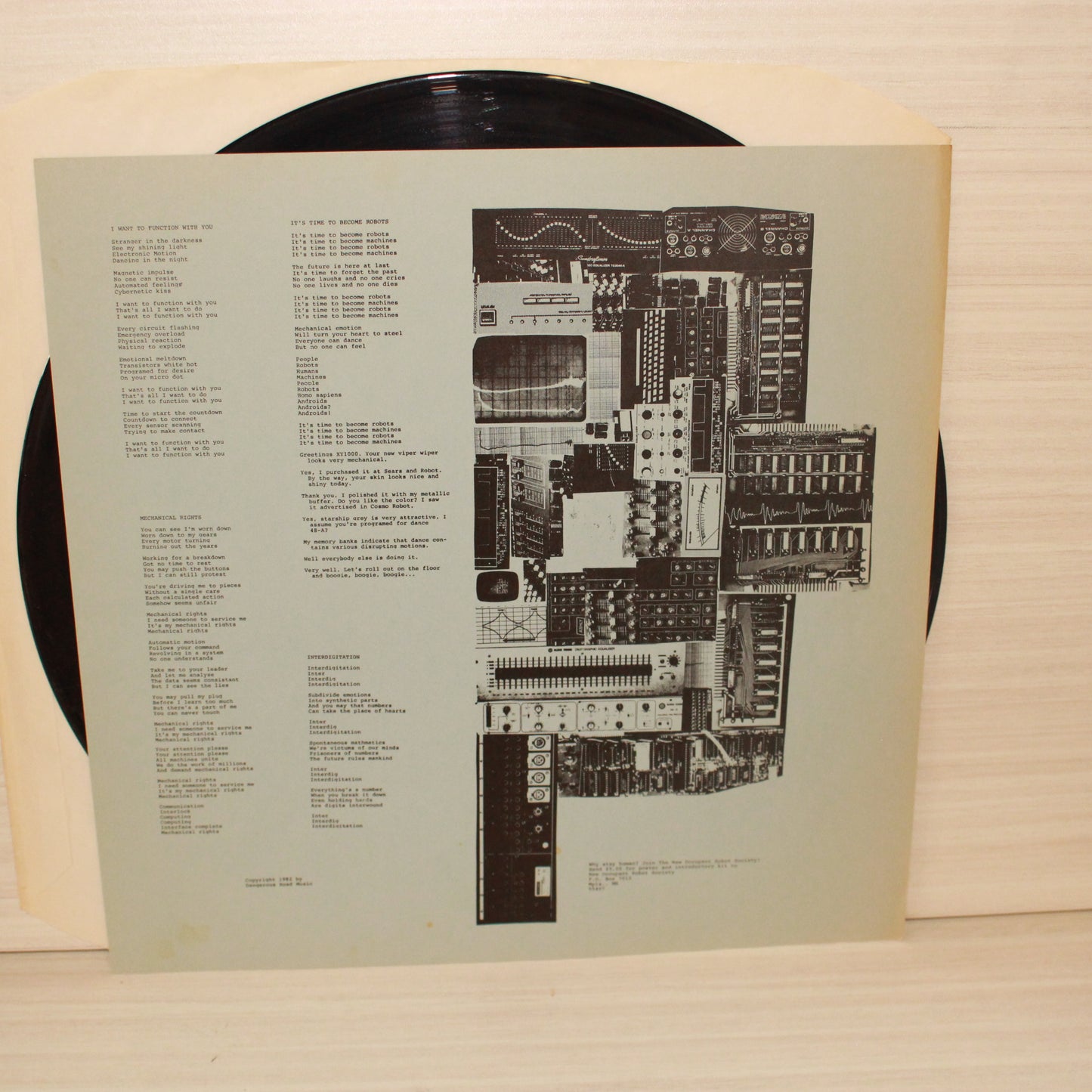 The New Occupants : The New Occupants EP (12",33 ⅓ RPM)