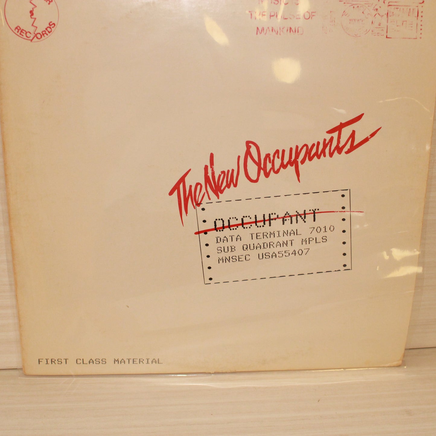 The New Occupants : The New Occupants EP (12",33 ⅓ RPM)