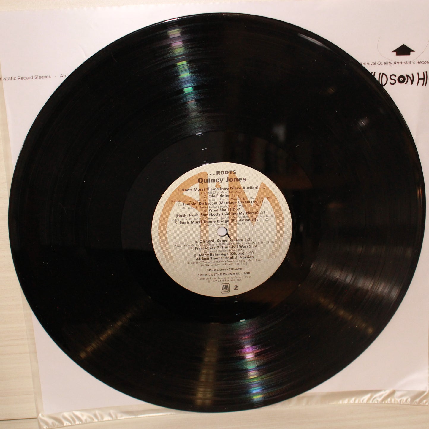 Quincy Jones : Roots (The Saga Of An American Family) (LP,Album,Stereo)