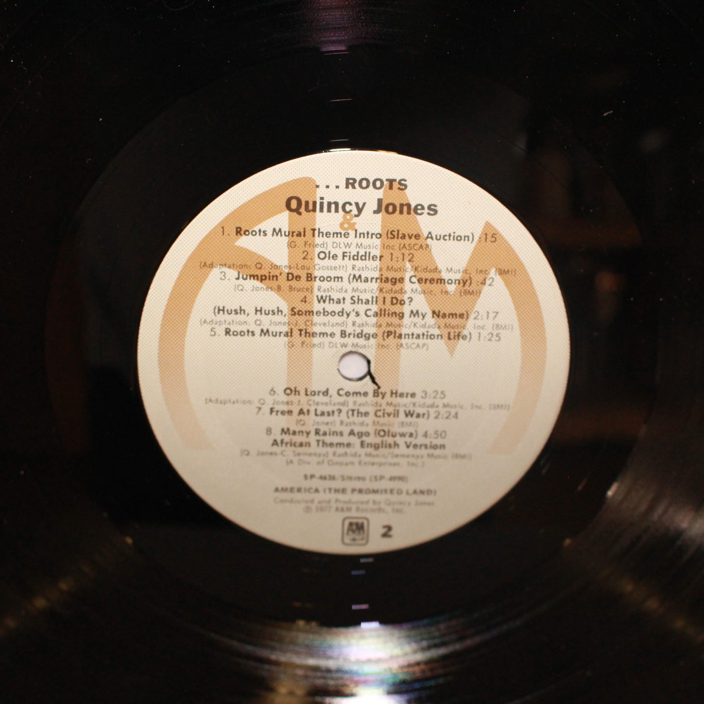 Quincy Jones : Roots (The Saga Of An American Family) (LP,Album,Stereo)
