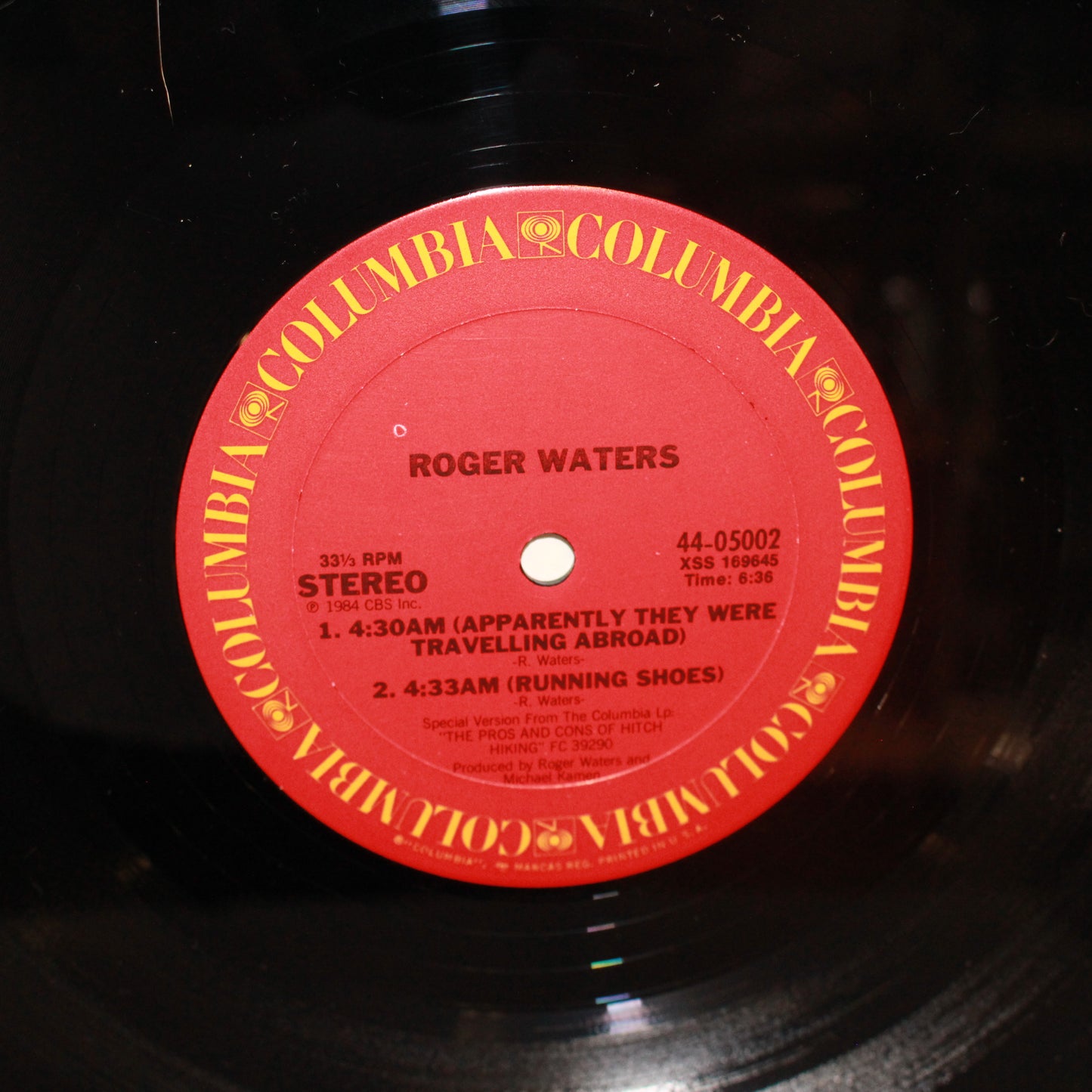 Roger Waters : The Pros And Cons Of Hitch Hiking (12",33 ⅓ RPM,Single,Stereo)