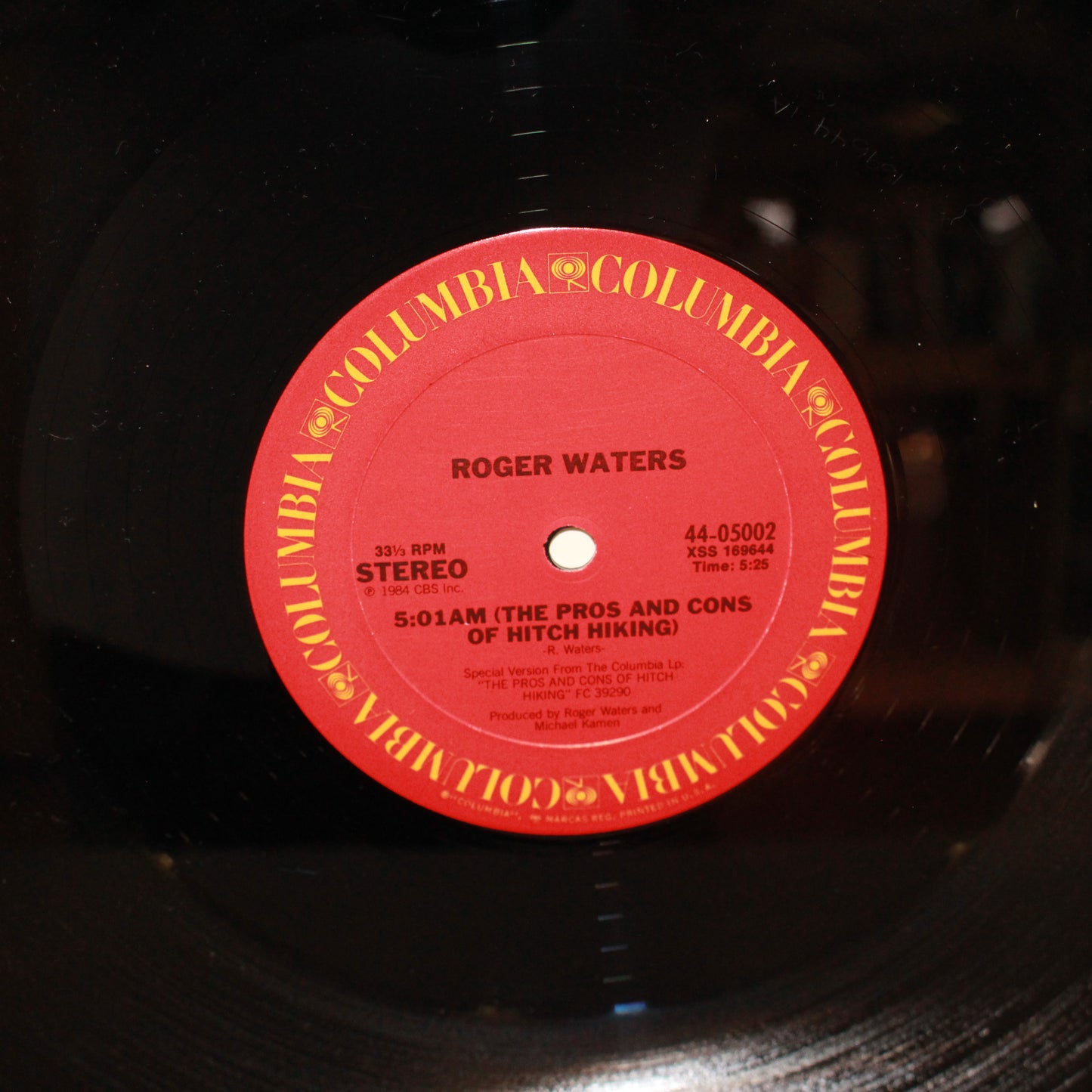 Roger Waters : The Pros And Cons Of Hitch Hiking (12",33 ⅓ RPM,Single,Stereo)
