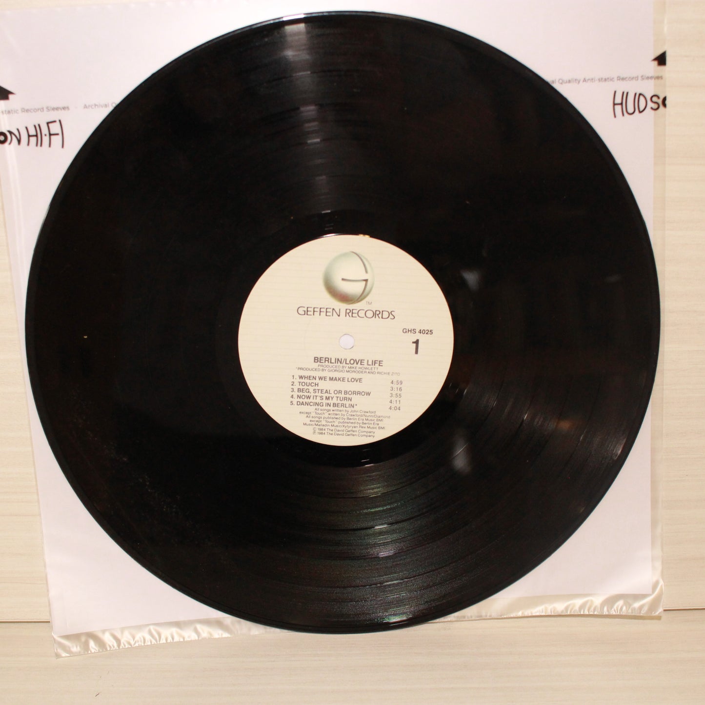 Berlin : Love Life (LP,Album,Club Edition)