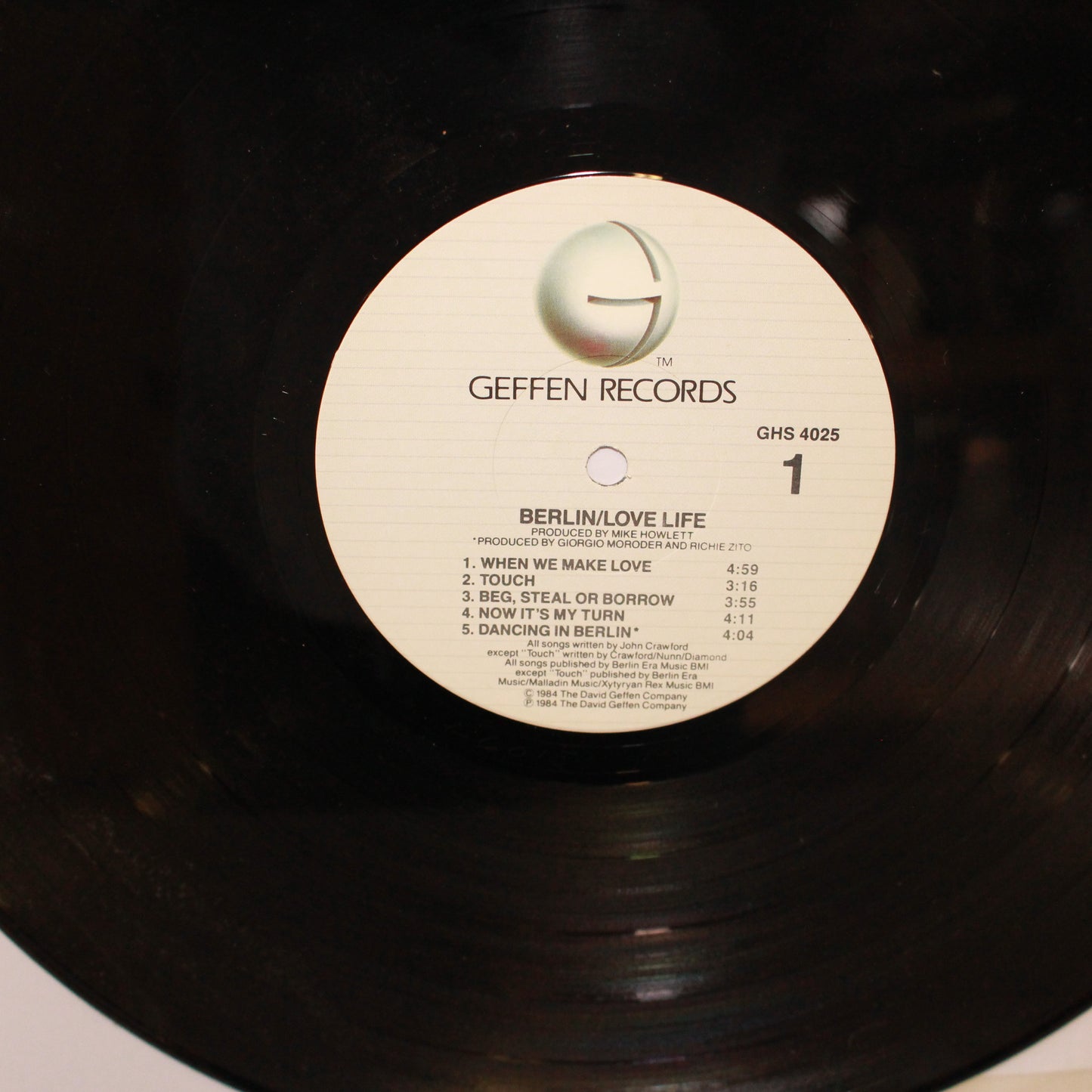 Berlin : Love Life (LP,Album,Club Edition)