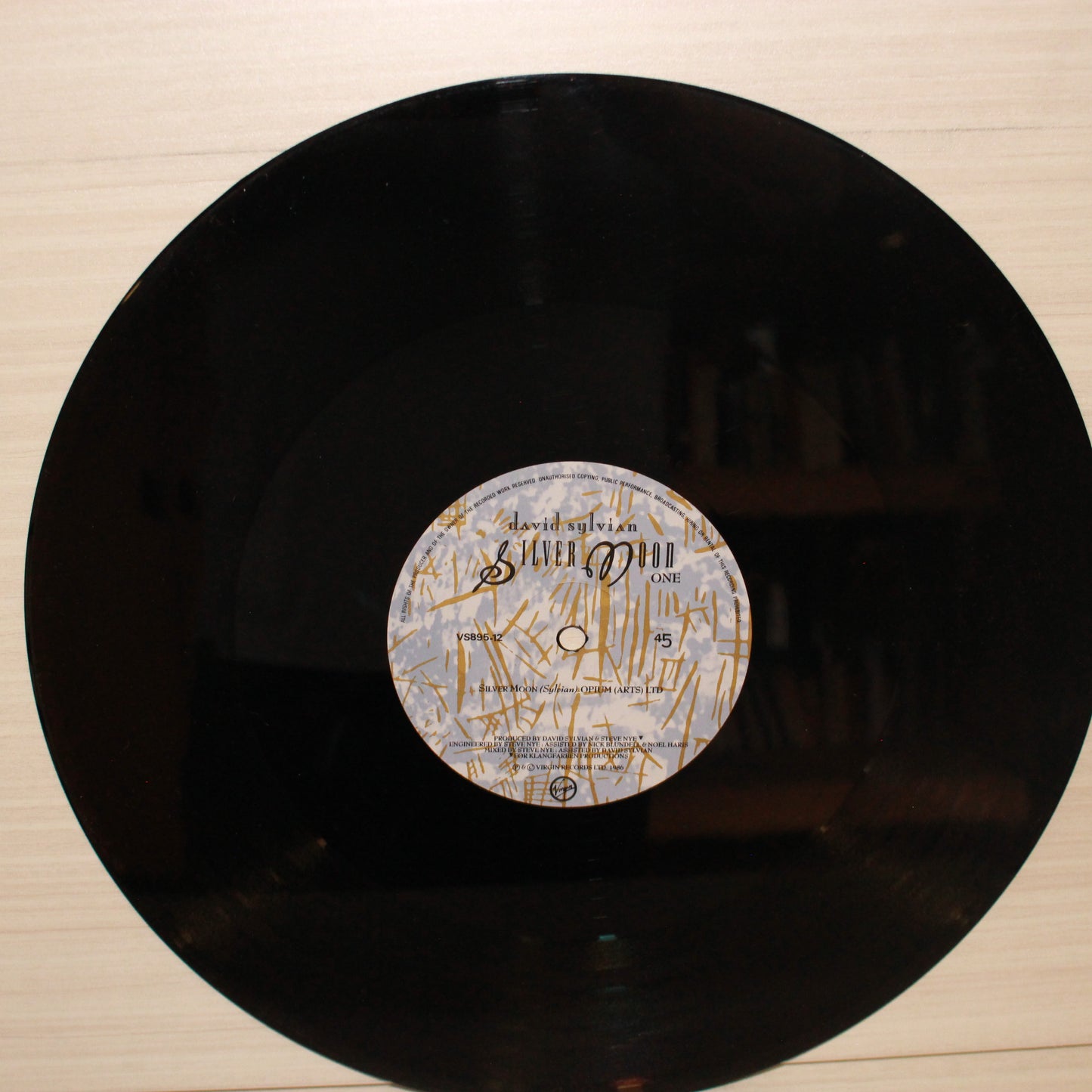David Sylvian : Silver Moon (12",45 RPM,Single)