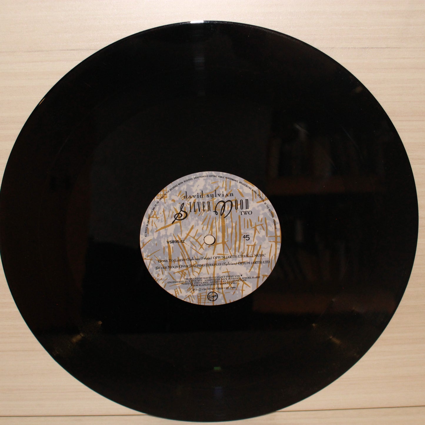 David Sylvian : Silver Moon (12",45 RPM,Single)