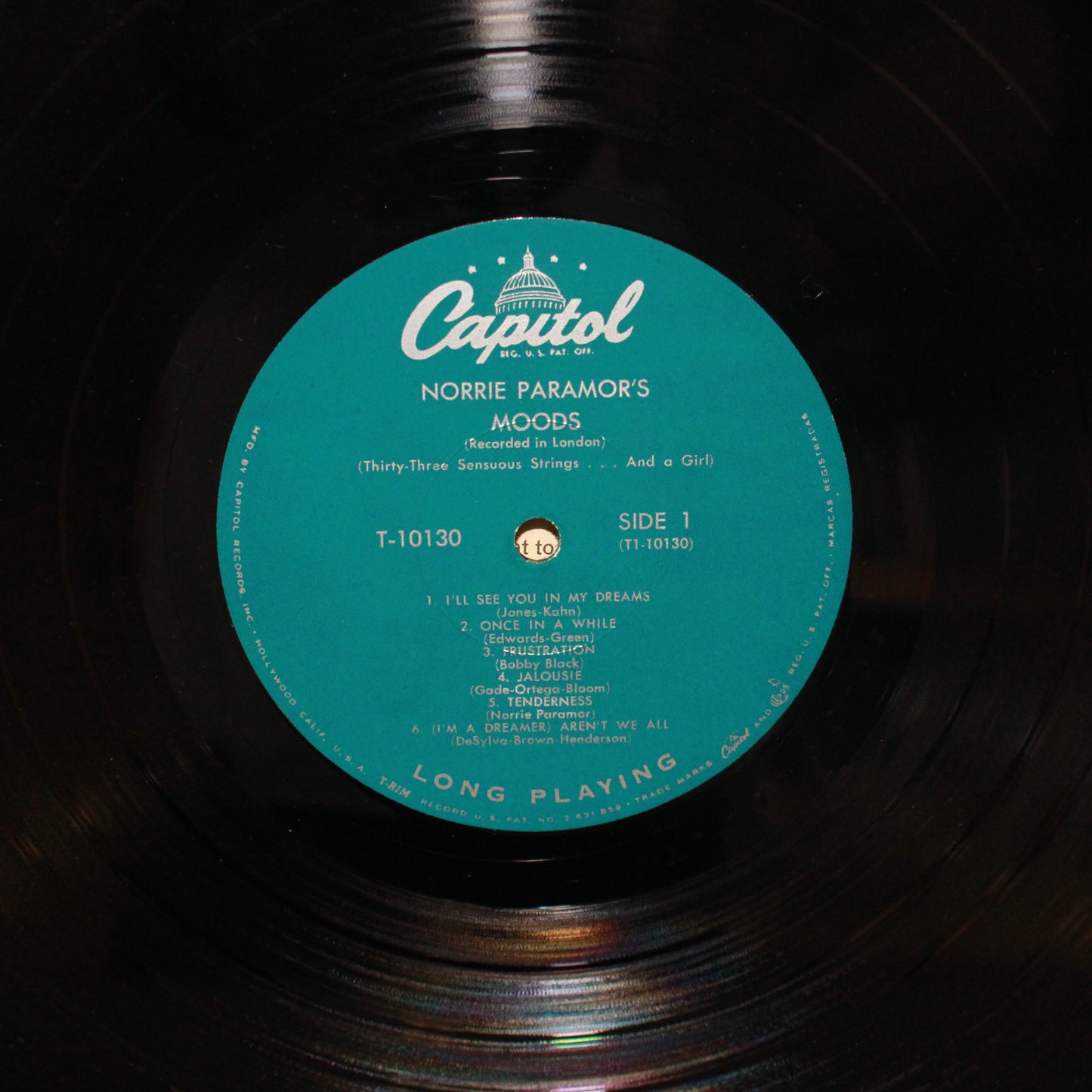 Norrie Paramor : Norrie Paramor's Moods (LP,Album,Mono)