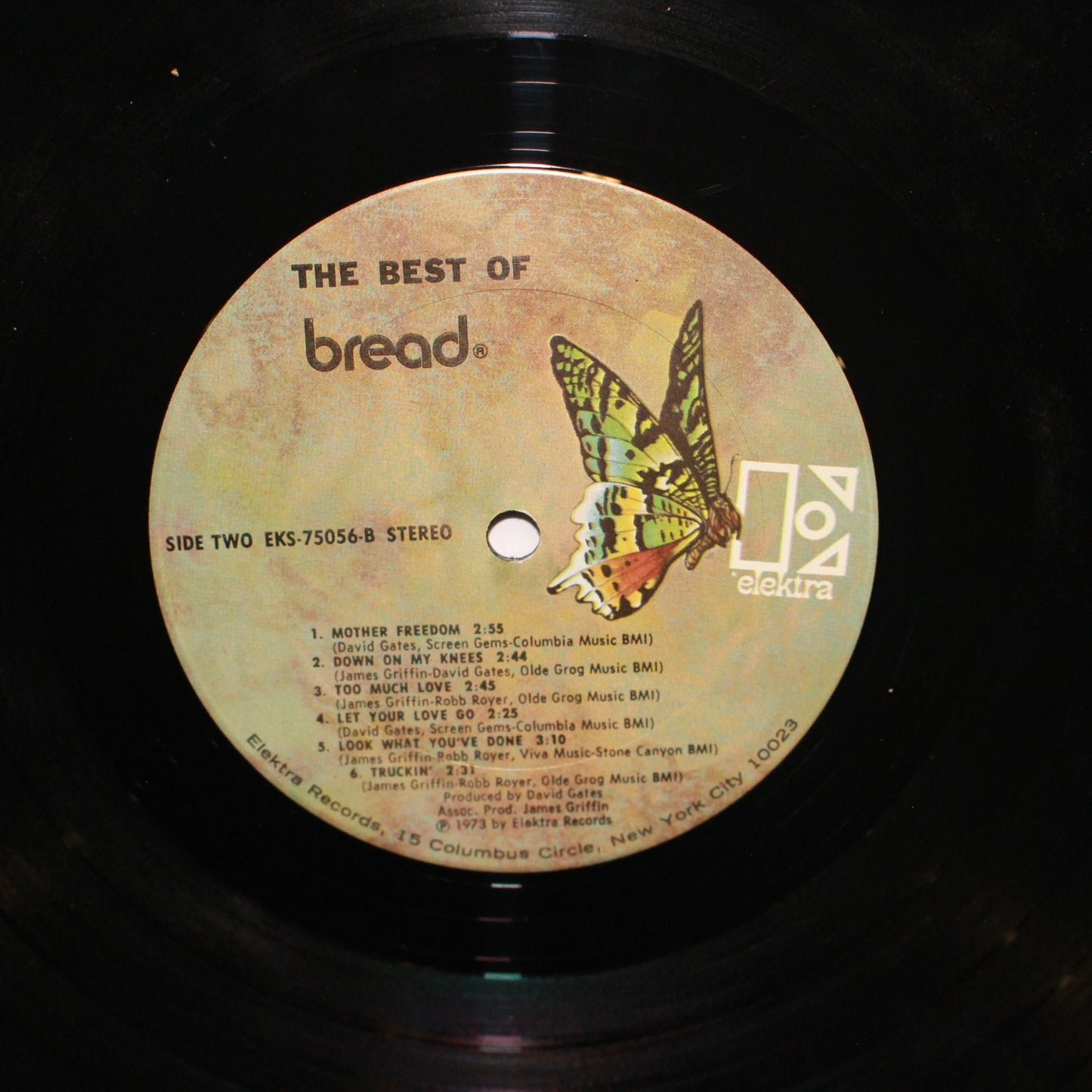 Bread : The Best Of Bread (LP,Compilation,Stereo)
