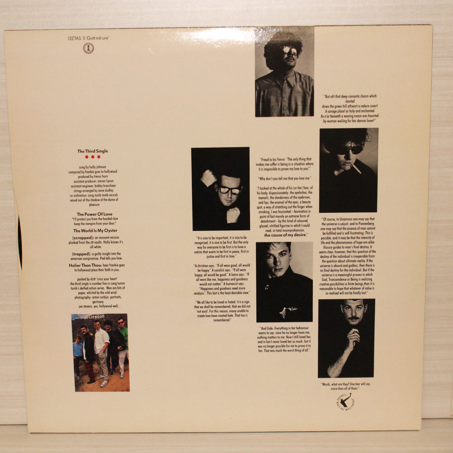 Frankie Goes To Hollywood : The Power Of Love (12",Single,45 RPM)
