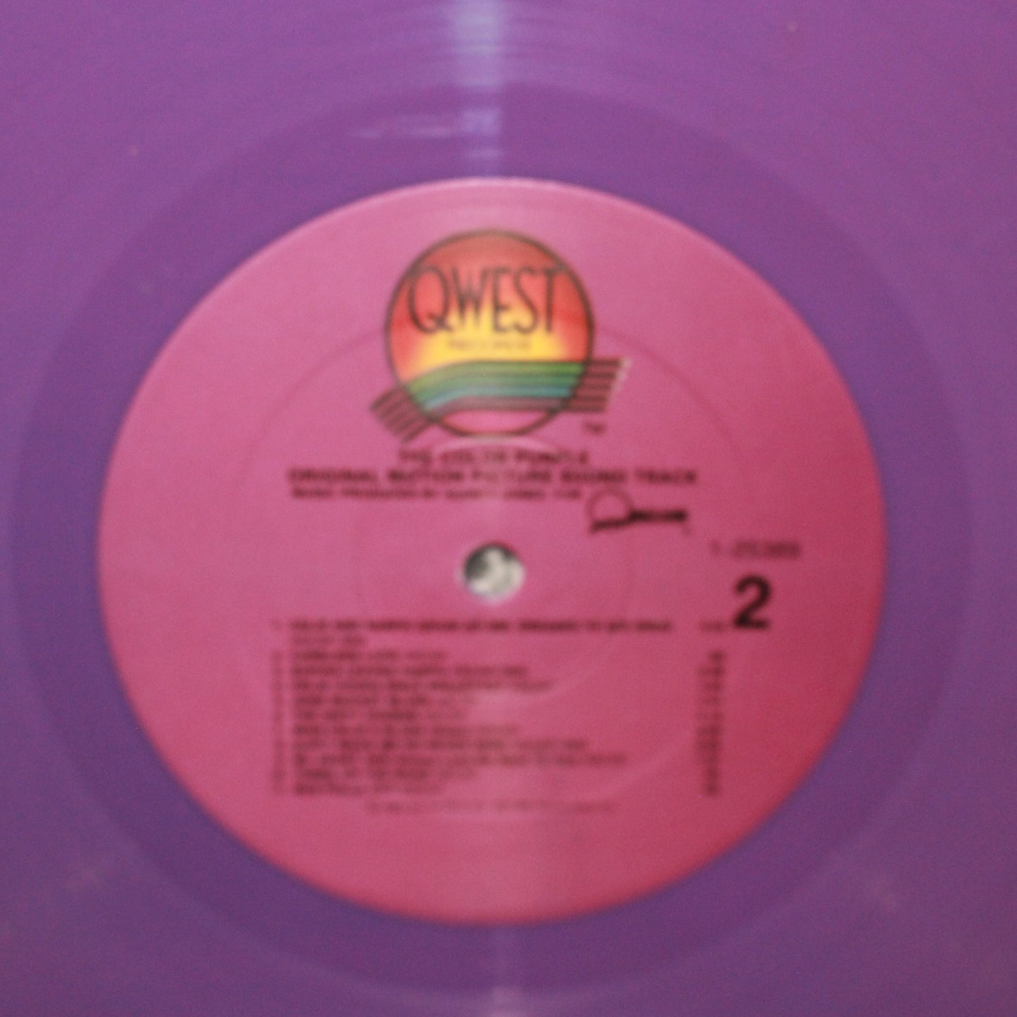 Quincy Jones : The Color Purple (Original Motion Picture Sound Track) (LP,Album)