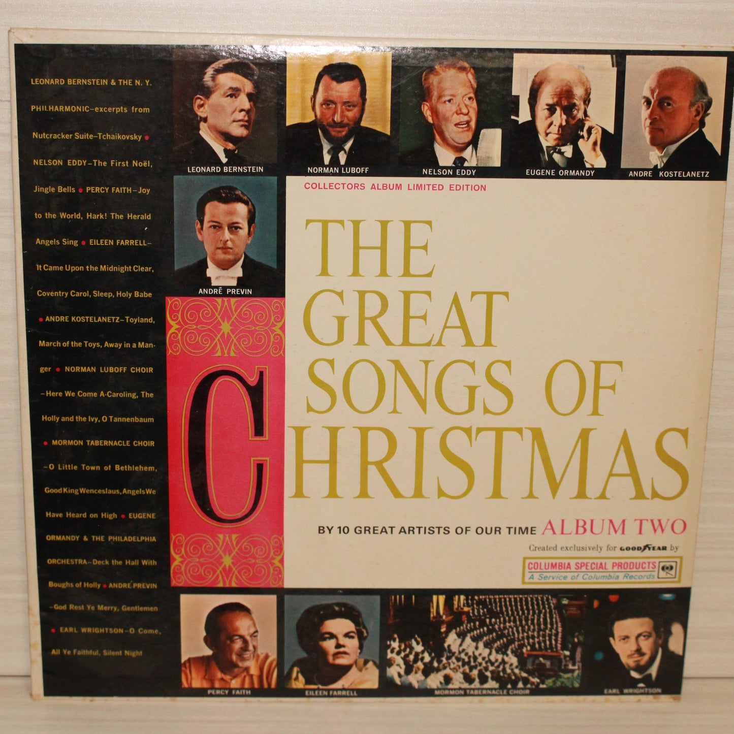 Various : The Great Songs Of Christmas Album Two (LP,Album,Compilation,Limited Edition)